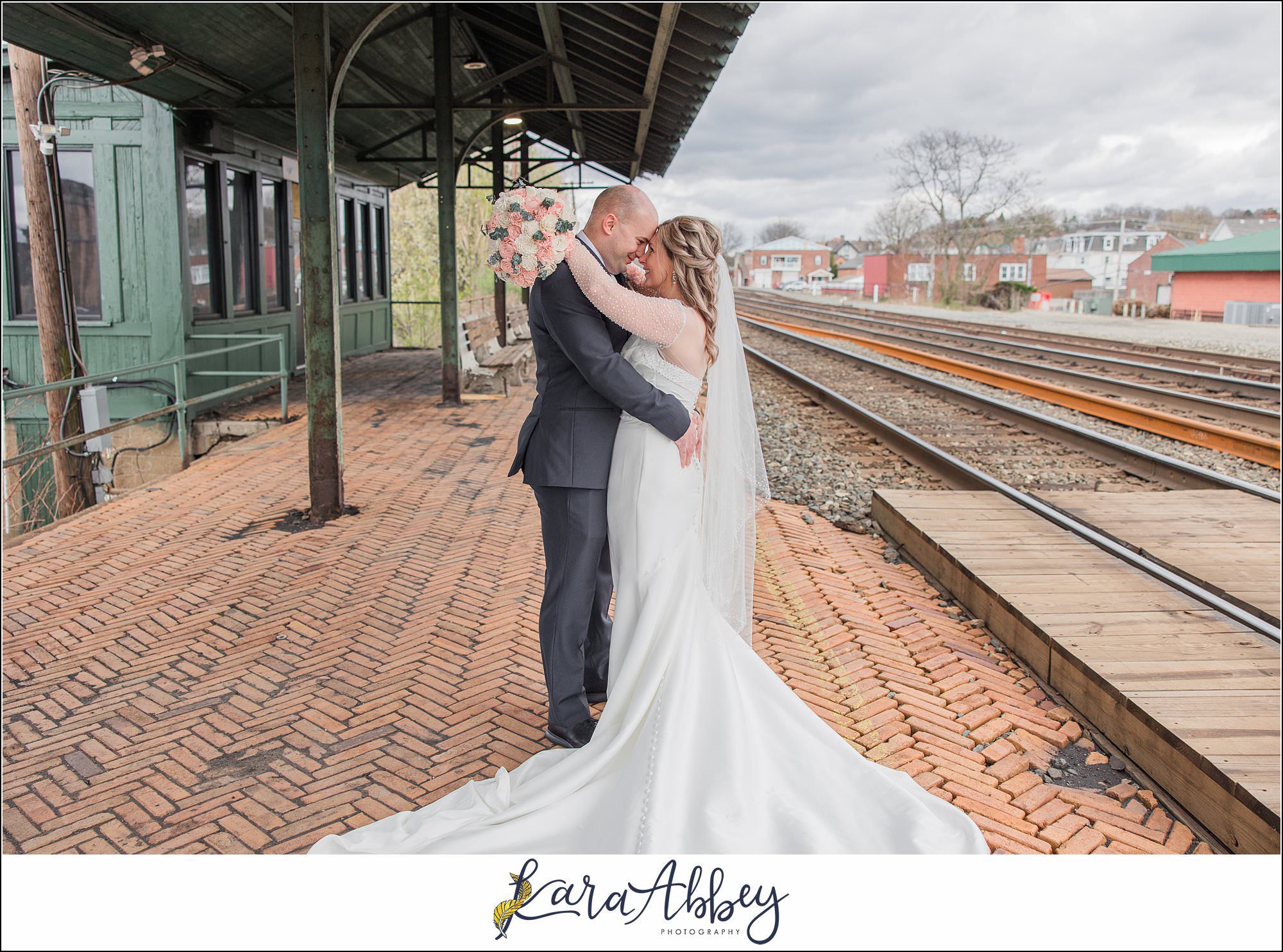 Spring Wedding at DiSalvos Station Restaurant in Latrobe PA