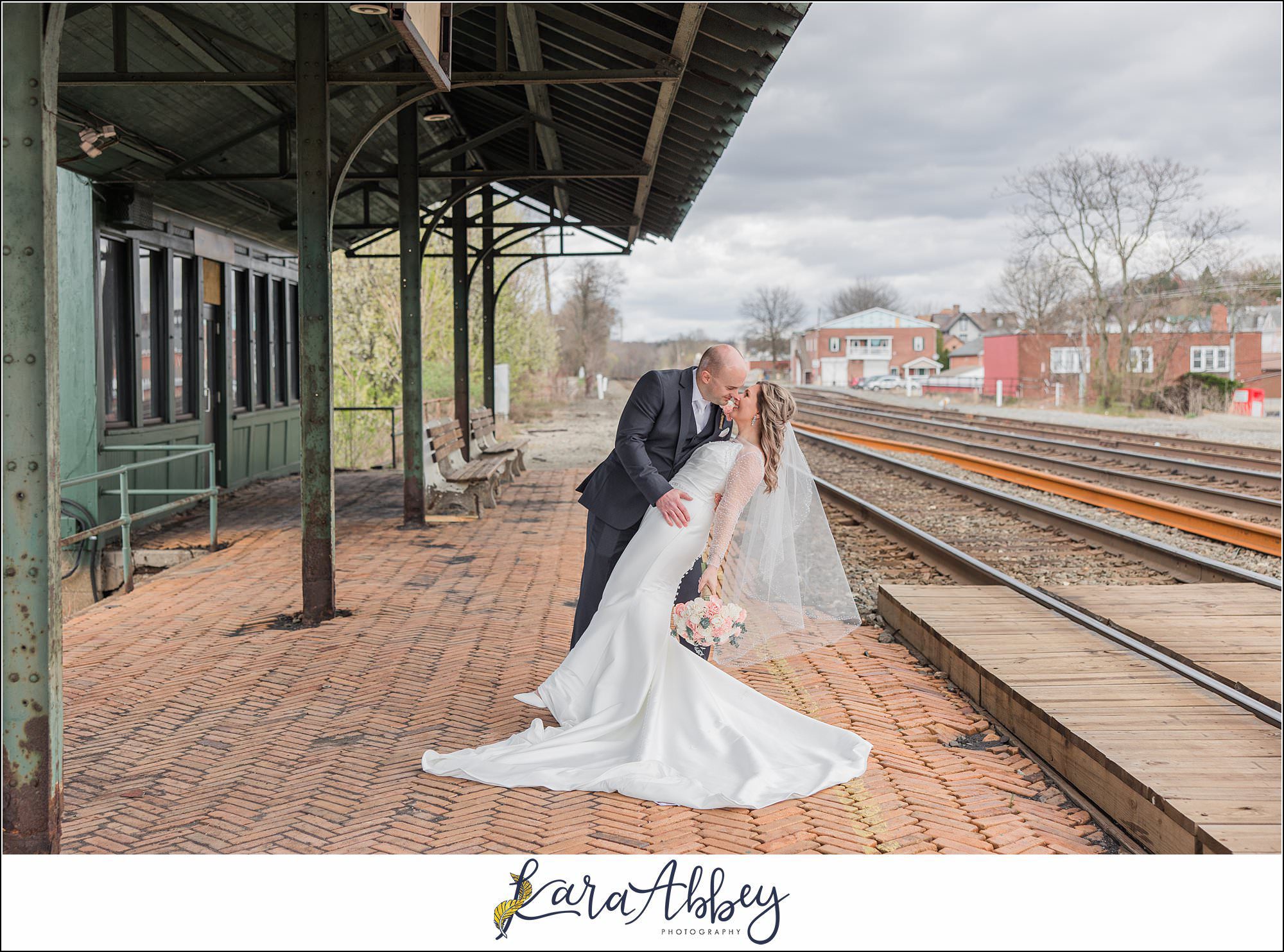 Spring Wedding at DiSalvos Station Restaurant in Latrobe PA