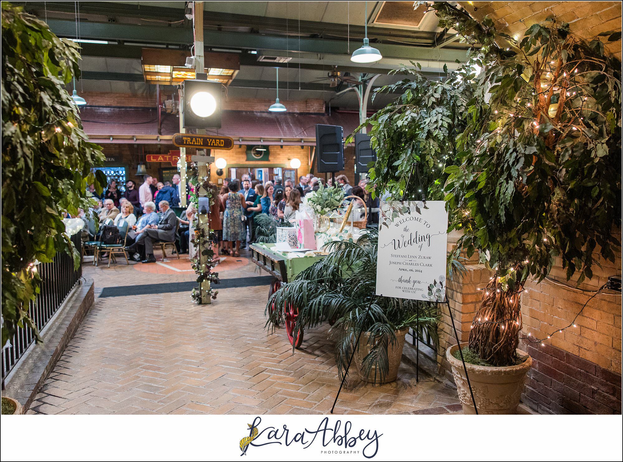 Spring Wedding at DiSalvos Station Restaurant in Latrobe PA