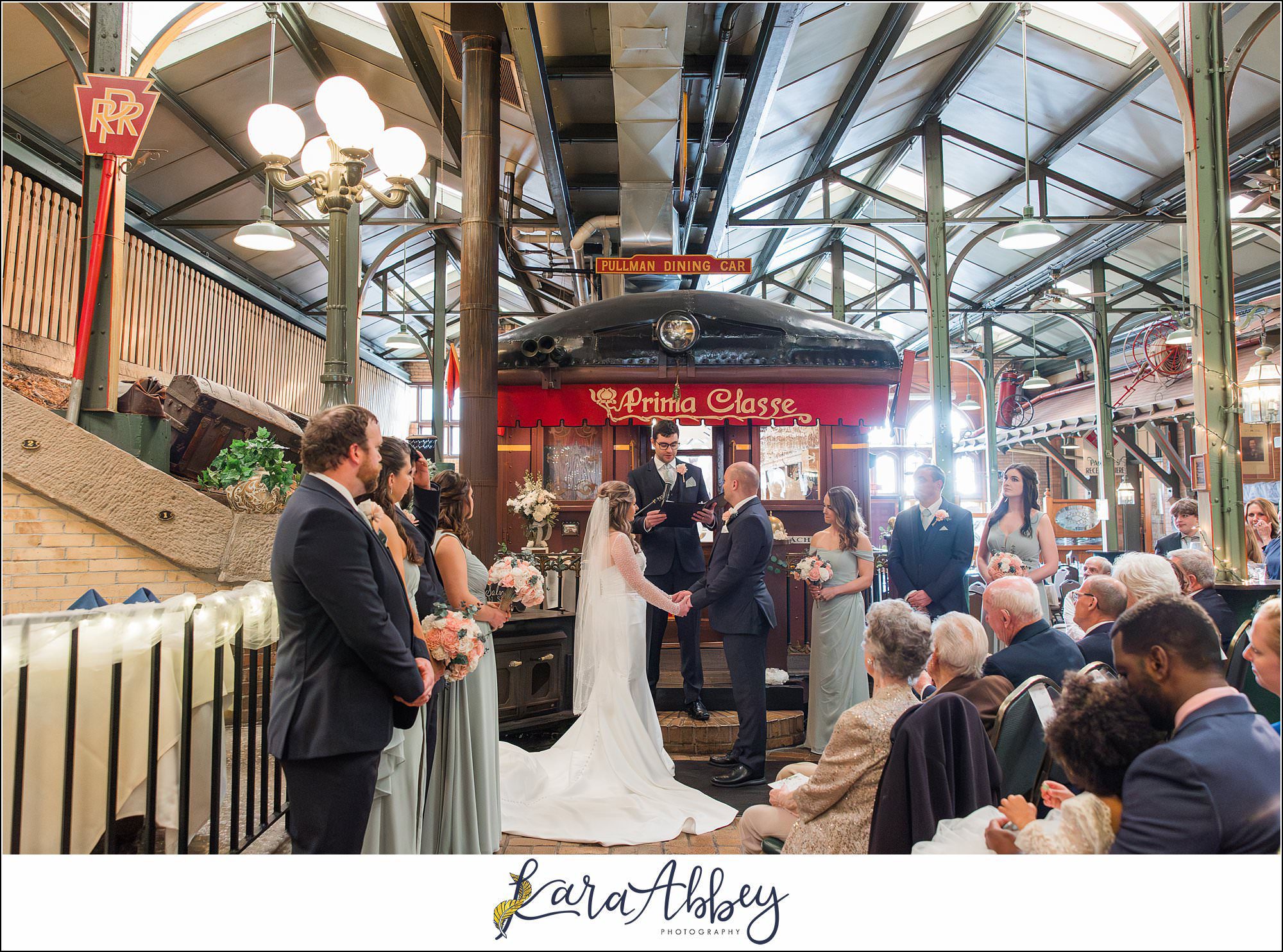 Spring Wedding at DiSalvos Station Restaurant in Latrobe PA