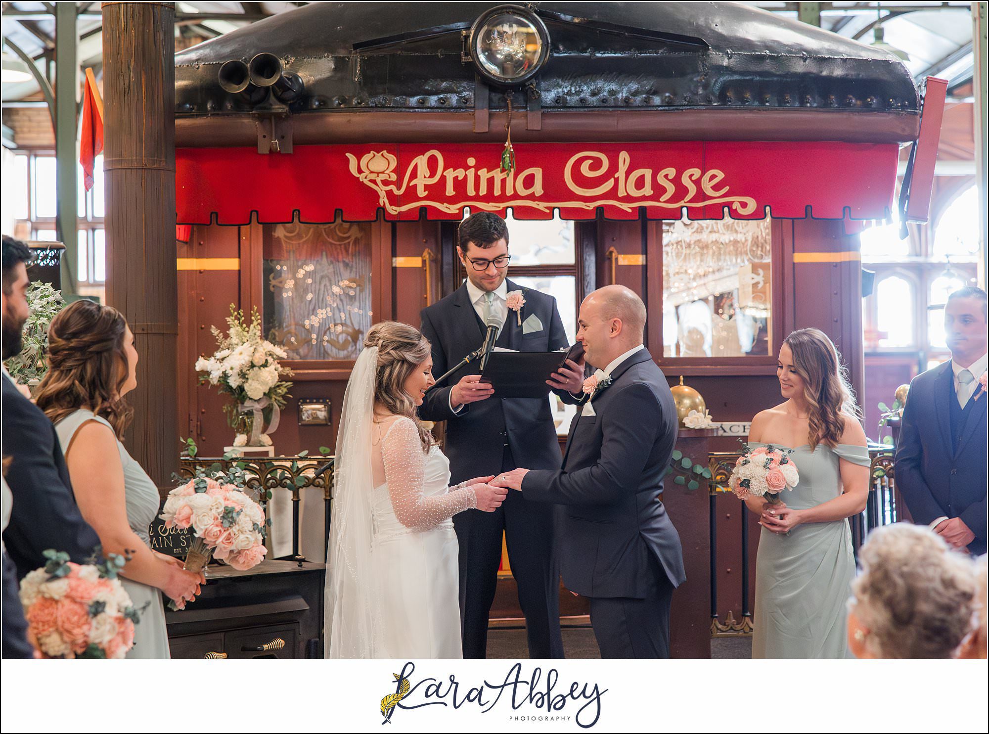 Spring Wedding at DiSalvos Station Restaurant in Latrobe PA
