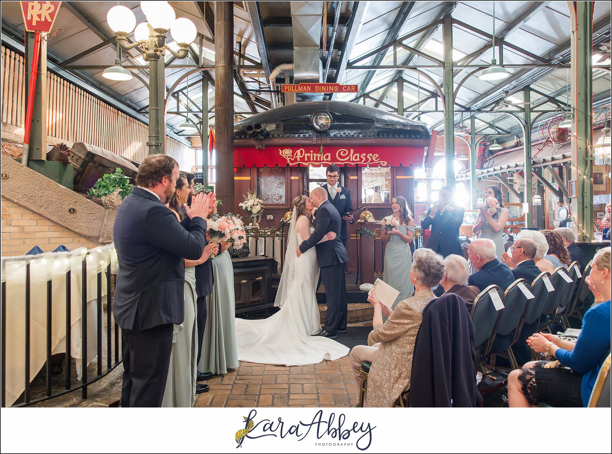 Spring Wedding at DiSalvos Station Restaurant in Latrobe PA