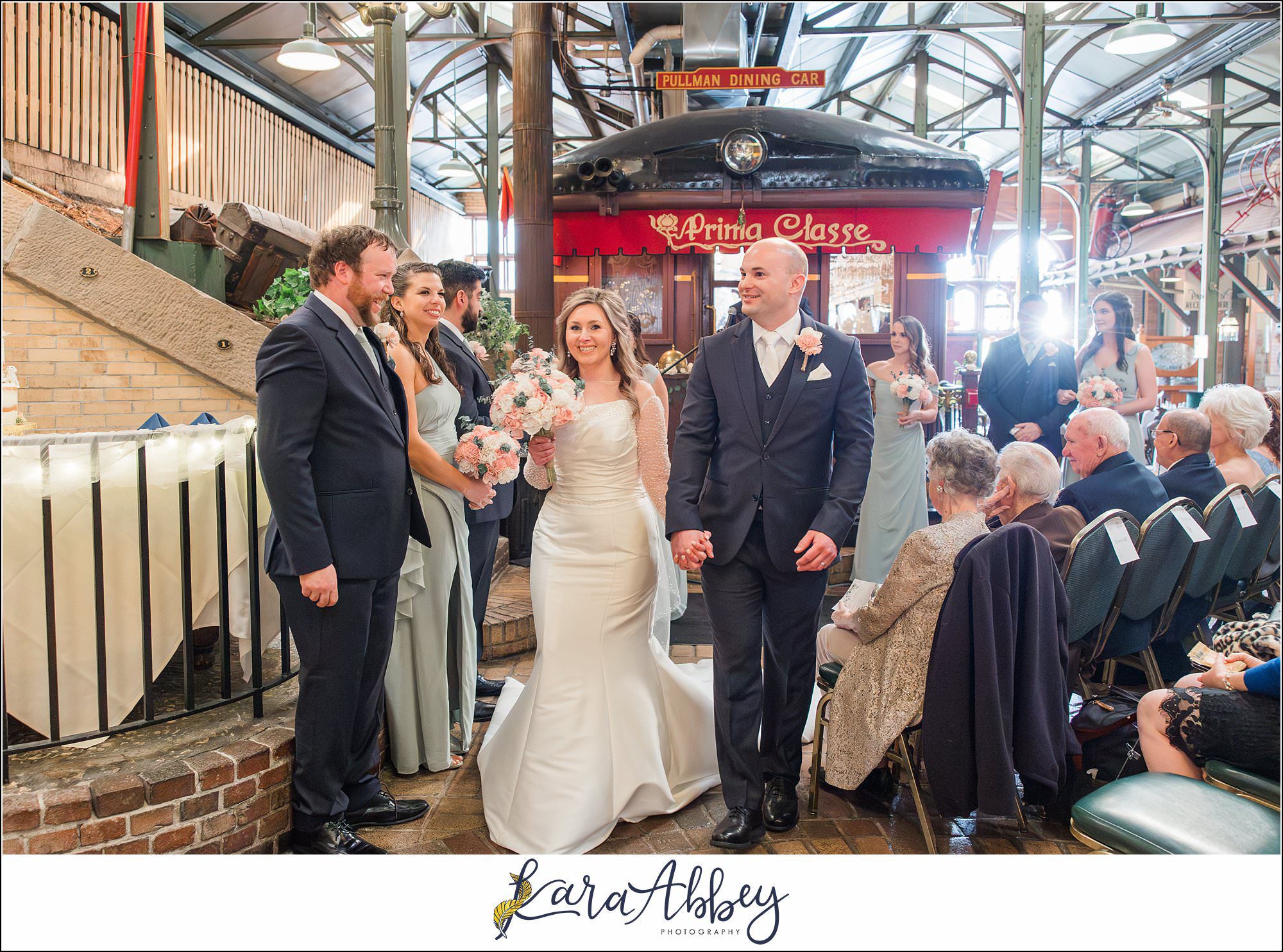 Spring Wedding at DiSalvos Station Restaurant in Latrobe PA