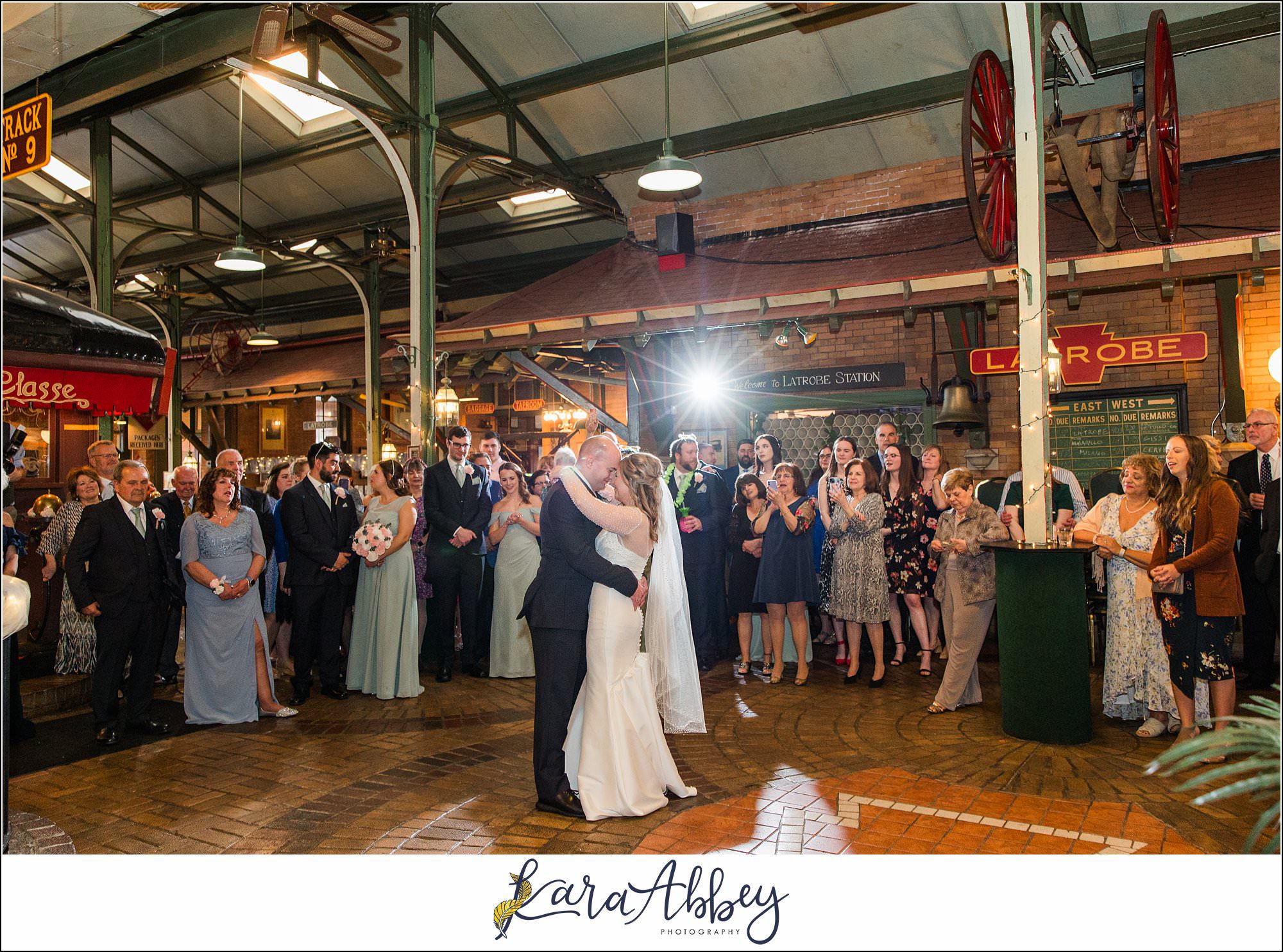 Spring Wedding at DiSalvos Station Restaurant in Latrobe PA
