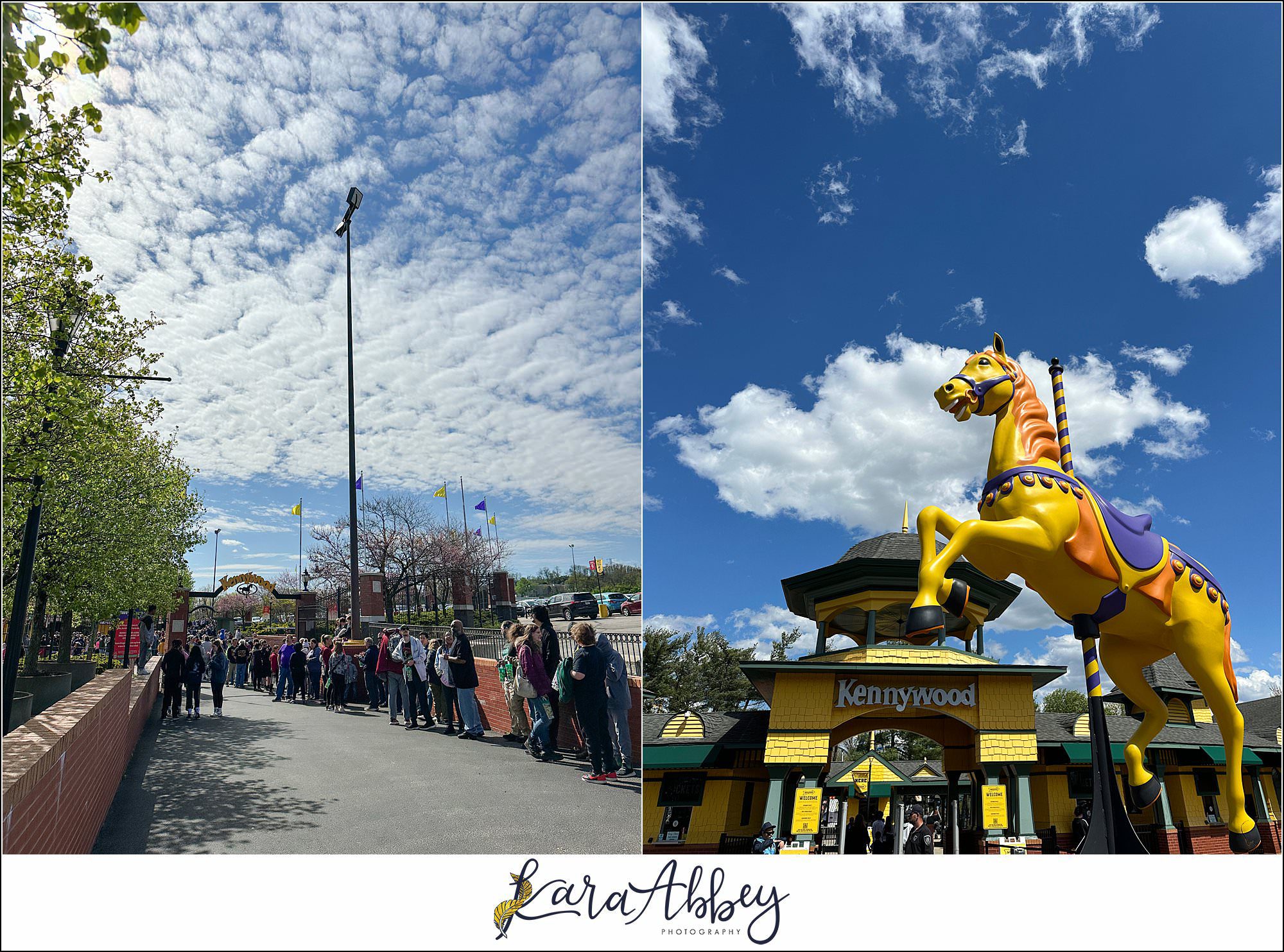 2024 Opening Day at Kennywood Park in Pittsburgh PA