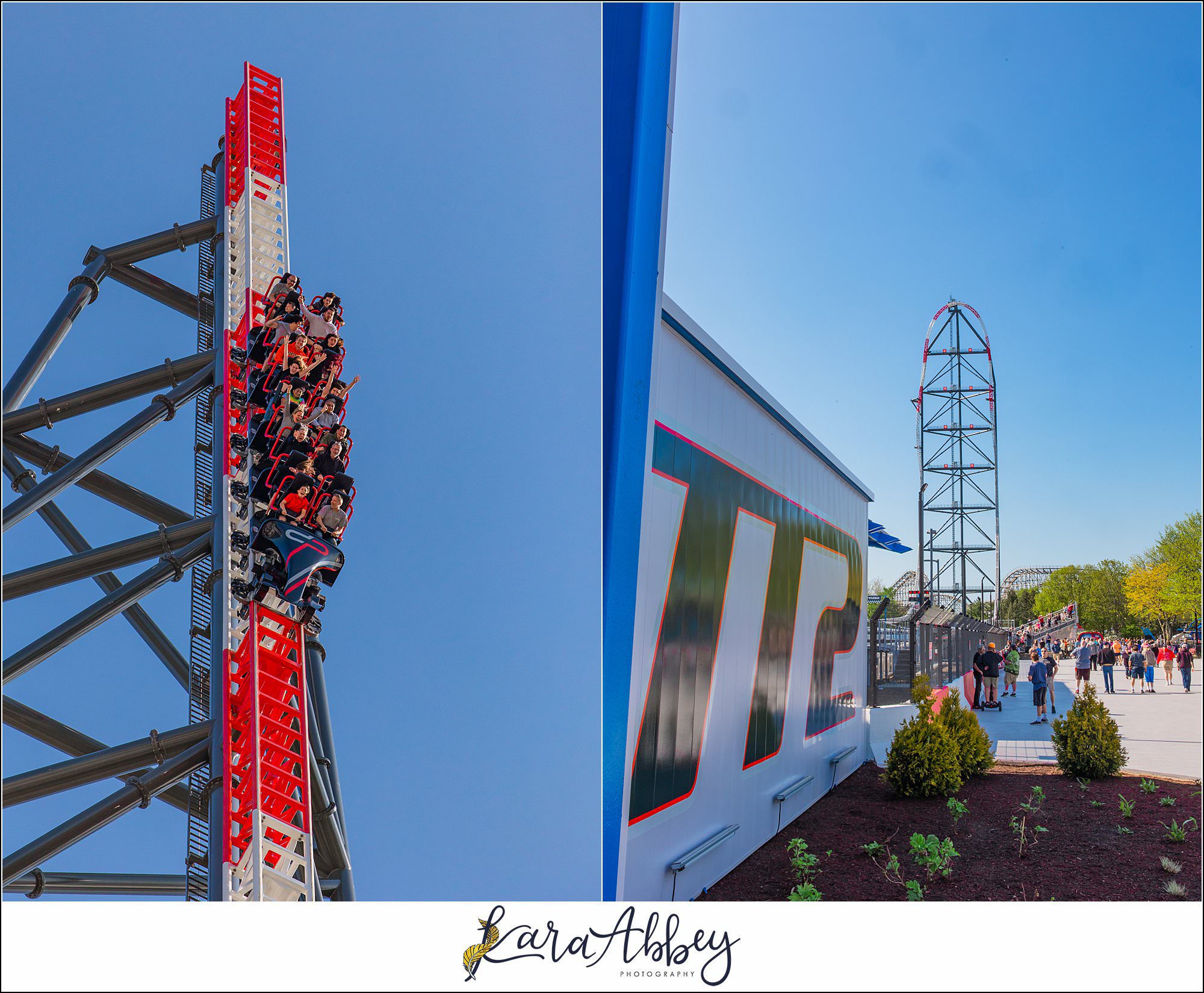 Riding Top Thrill 2 at Cedar Point The Adventuring Abbeys