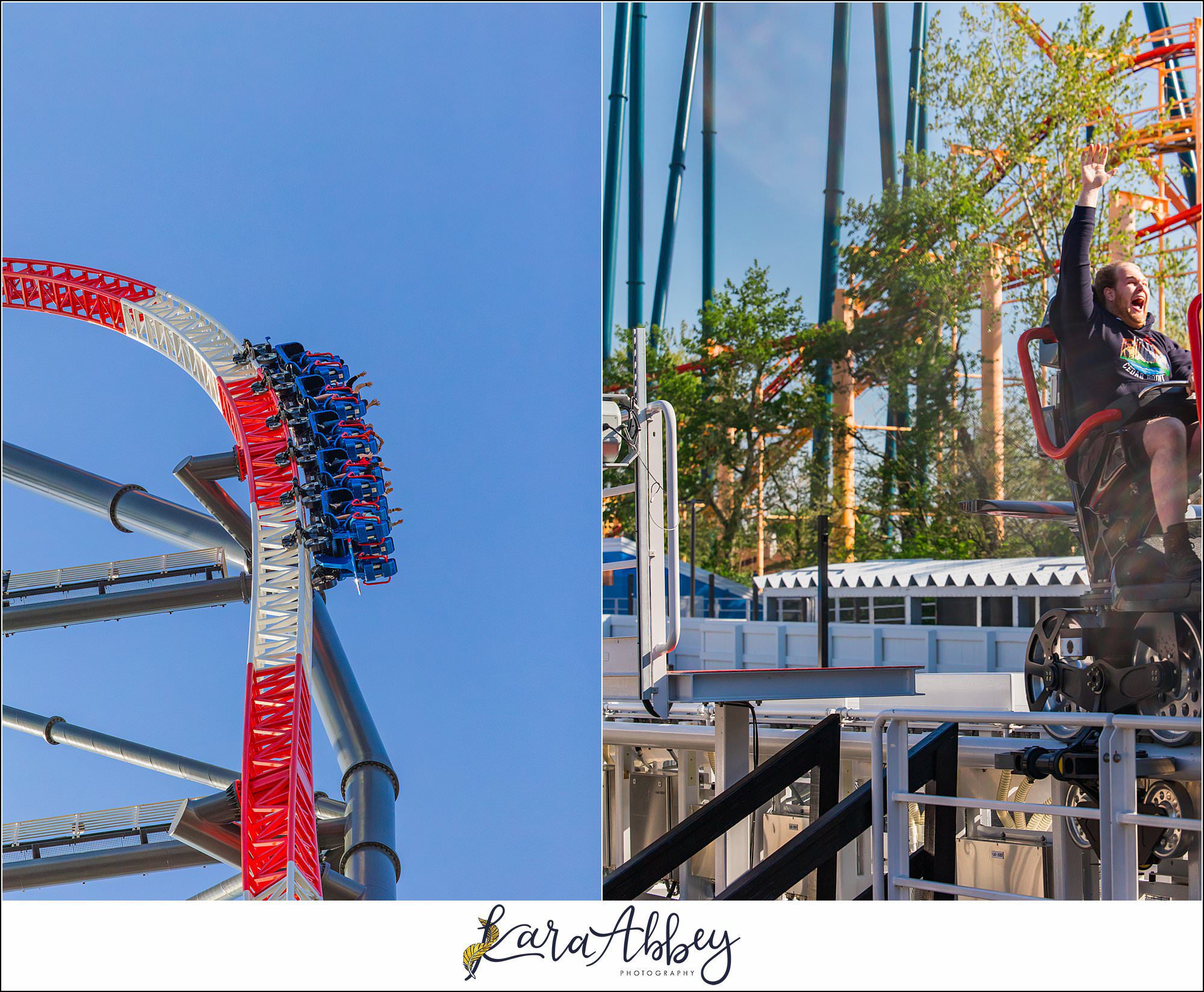 Riding Top Thrill 2 at Cedar Point The Adventuring Abbeys