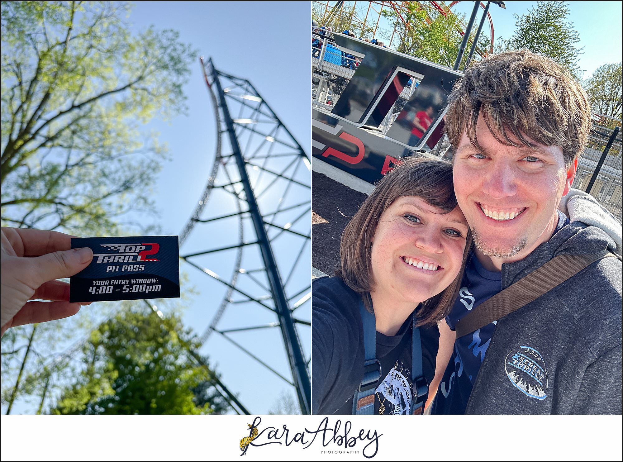 Riding Top Thrill 2 at Cedar Point The Adventuring Abbeys
