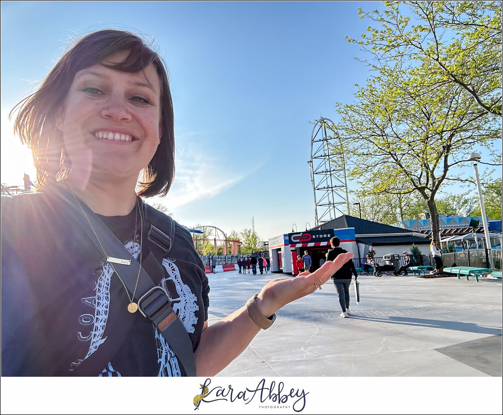 Riding Top Thrill 2 at Cedar Point The Adventuring Abbeys