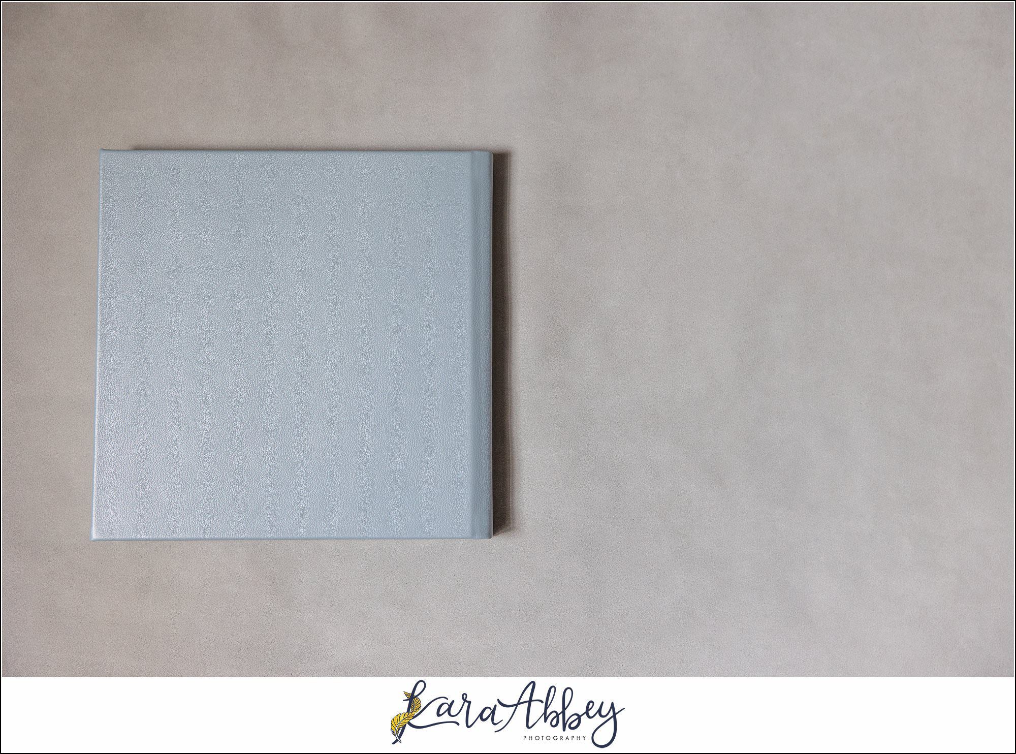 Light Blue Leather Heirloom Wedding Album in Irwin PA