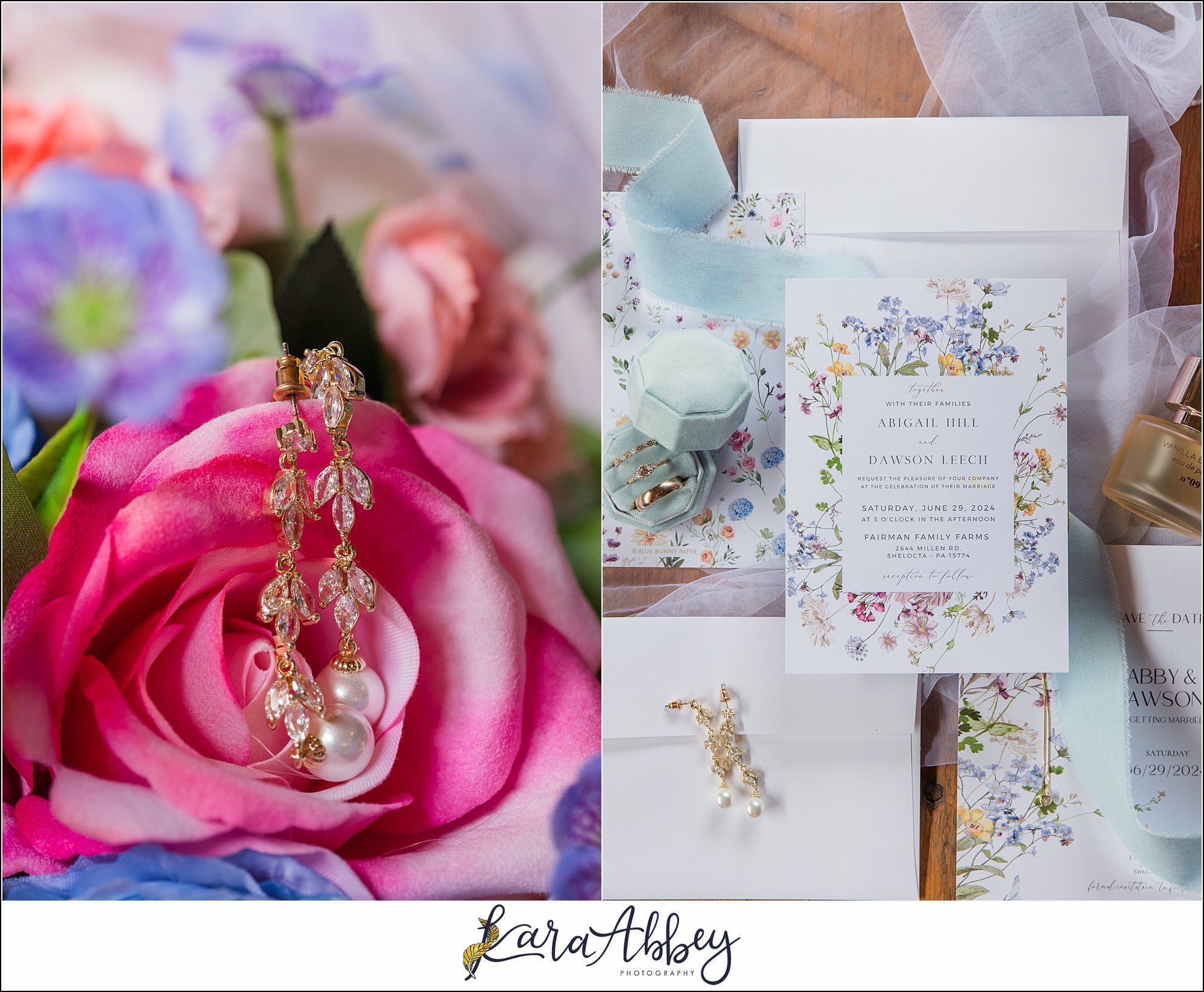 Colorful Summer Wedding at Fairman Family Farms in Shelocta, PA