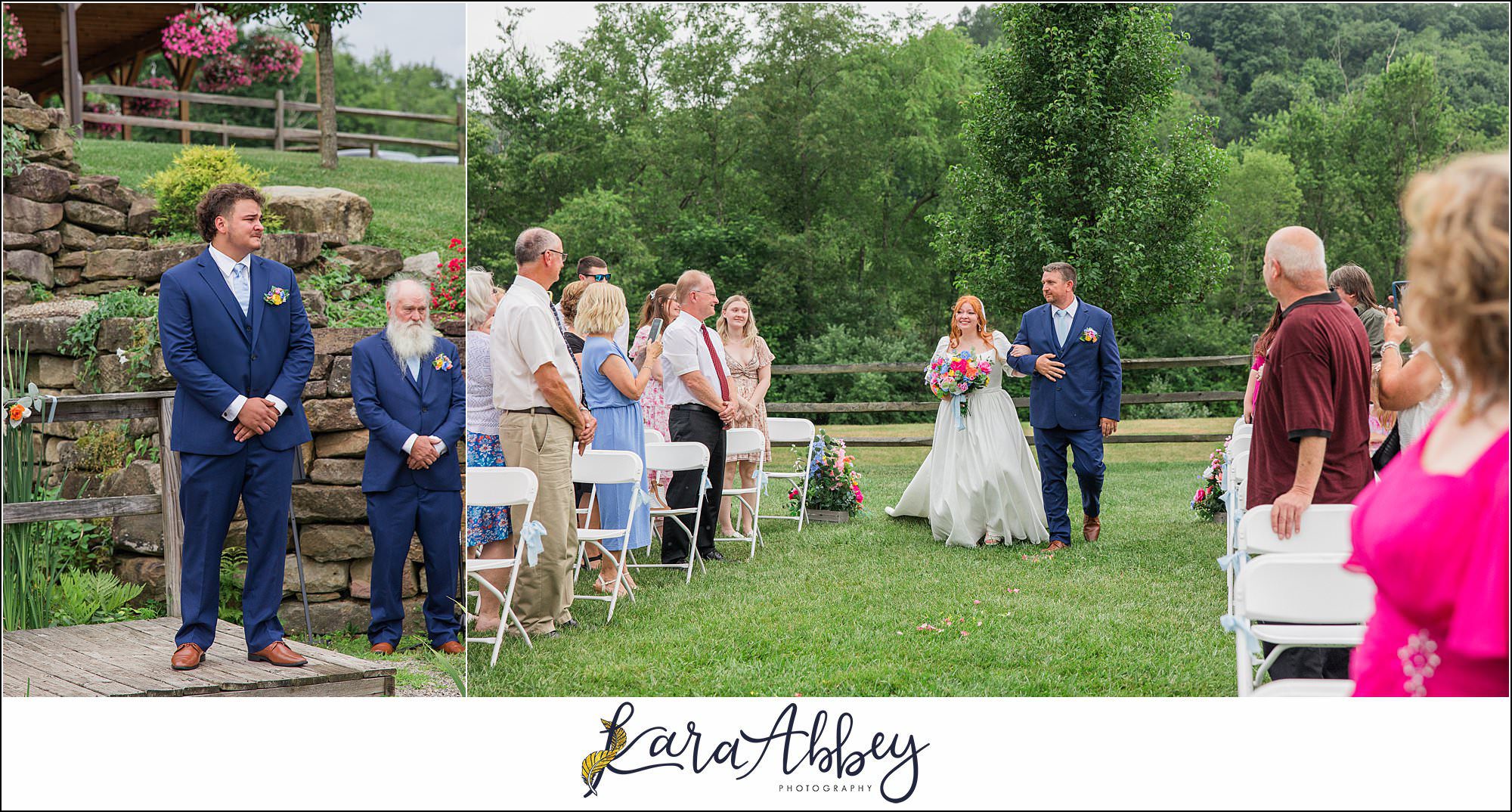Colorful Summer Wedding at Fairman Family Farms in Shelocta, PA