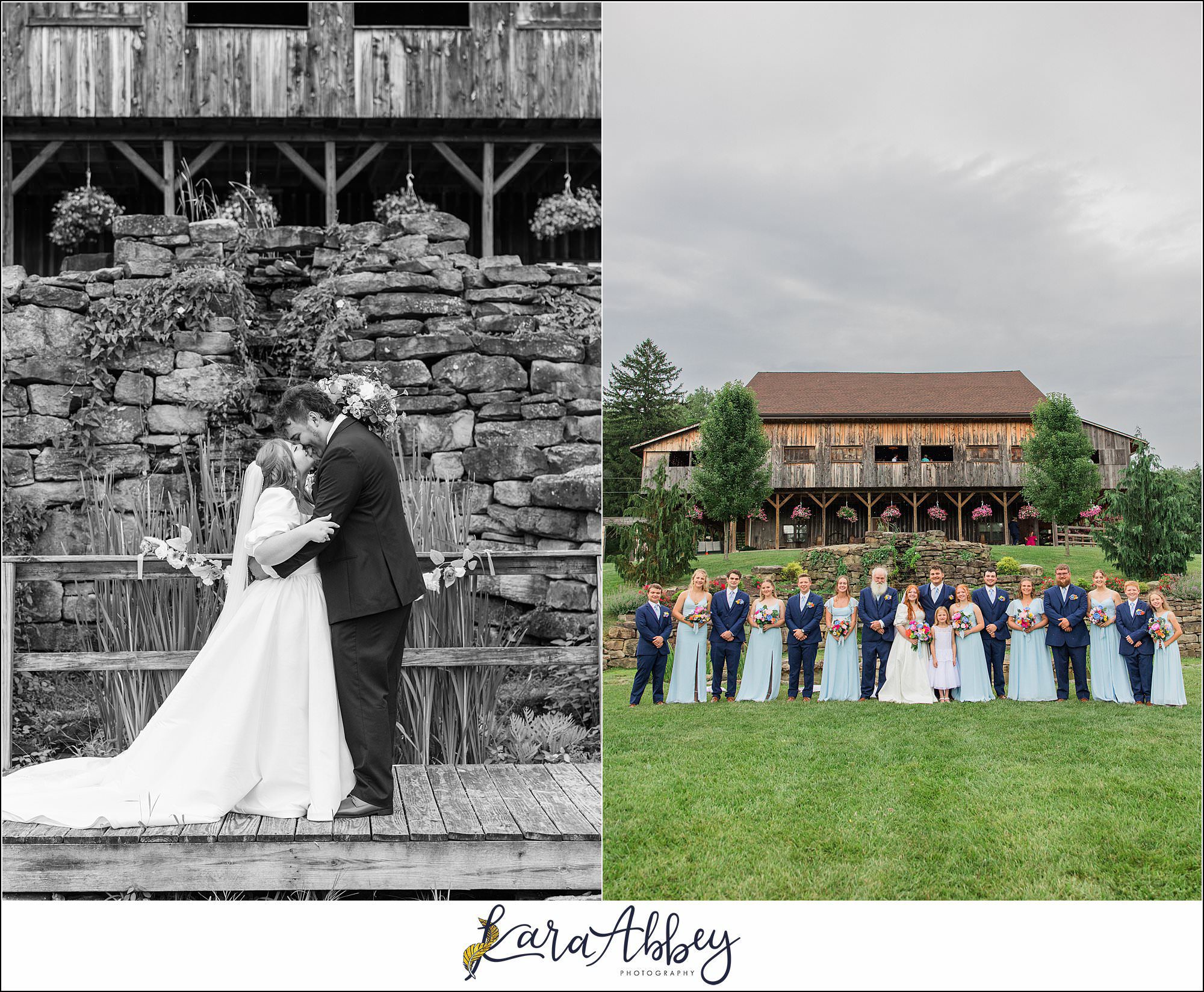 Colorful Summer Wedding at Fairman Family Farms in Shelocta, PA