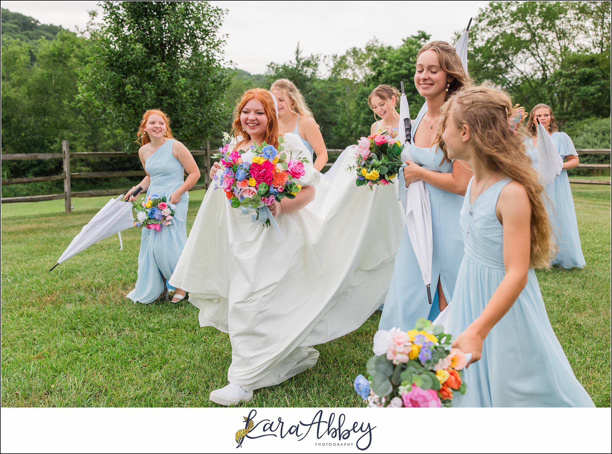 Colorful Summer Wedding at Fairman Family Farms in Shelocta, PA
