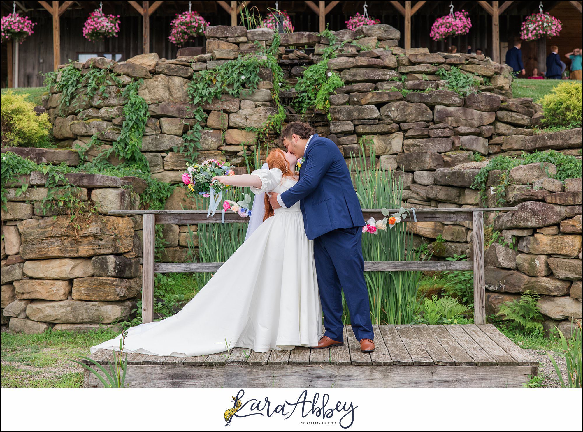 Colorful Summer Wedding at Fairman Family Farms in Shelocta, PA