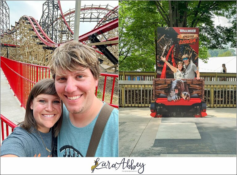 The Adventuring Abbeys go to Hersheypark Wildcats Revenge