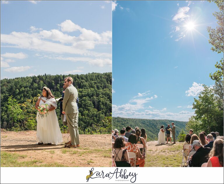 Summer Vow Renewal Wedding Celebration at Black Water Falls State Park in Davis WV