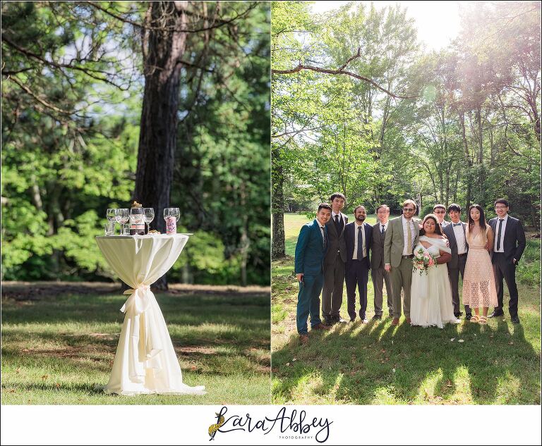 Summer Vow Renewal Wedding Celebration at Black Water Falls State Park in Davis WV