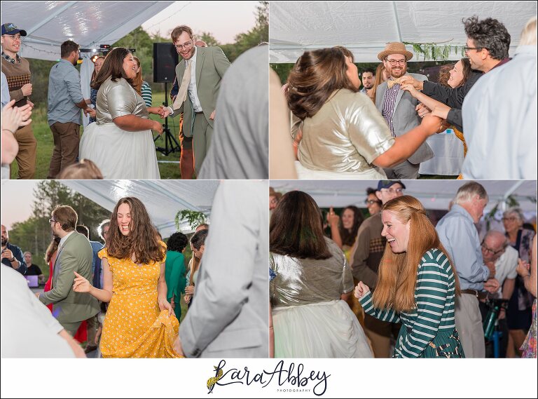 Summer Vow Renewal Wedding Celebration at Black Water Falls State Park in Davis WV