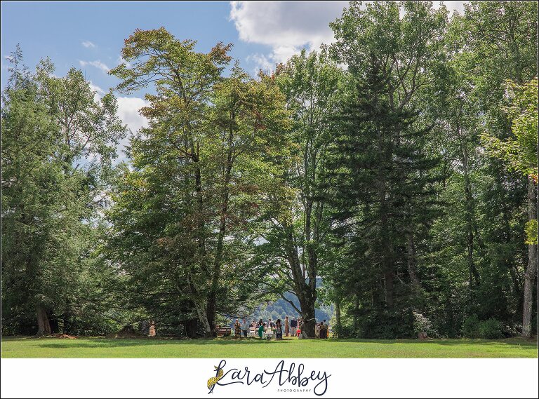 Summer Vow Renewal Wedding Celebration at Black Water Falls State Park in Davis WV