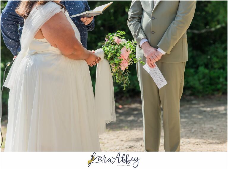 Summer Vow Renewal Wedding Celebration at Black Water Falls State Park in Davis WV