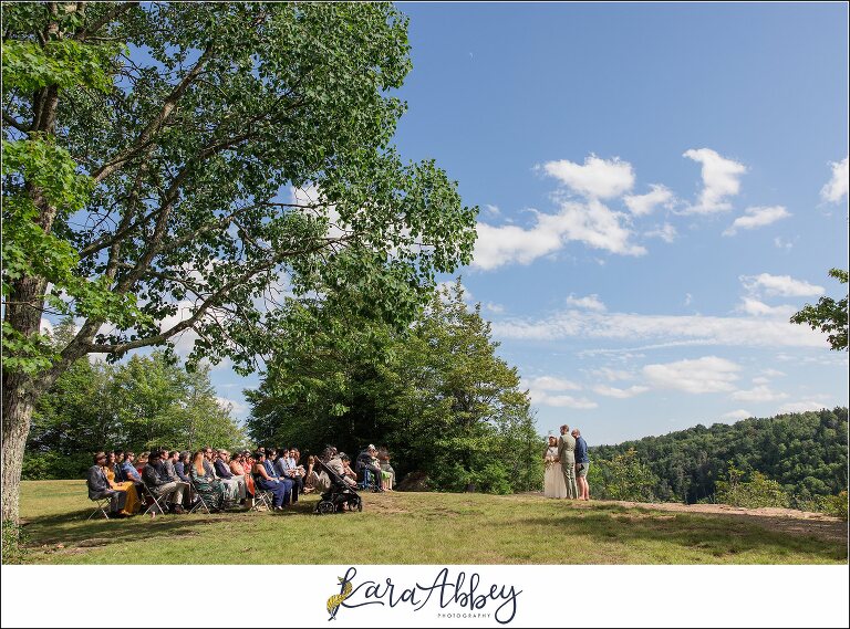 Summer Vow Renewal Wedding Celebration at Black Water Falls State Park in Davis WV