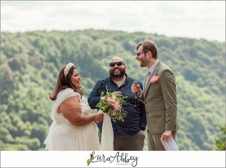 Summer Vow Renewal Wedding Celebration at Black Water Falls State Park in Davis WV