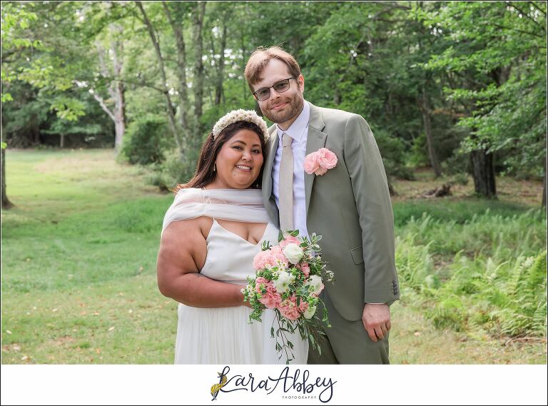 Summer Vow Renewal Wedding Celebration at Black Water Falls State Park in Davis WV