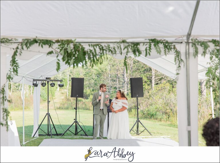 Summer Vow Renewal Wedding Celebration at Black Water Falls State Park in Davis WV