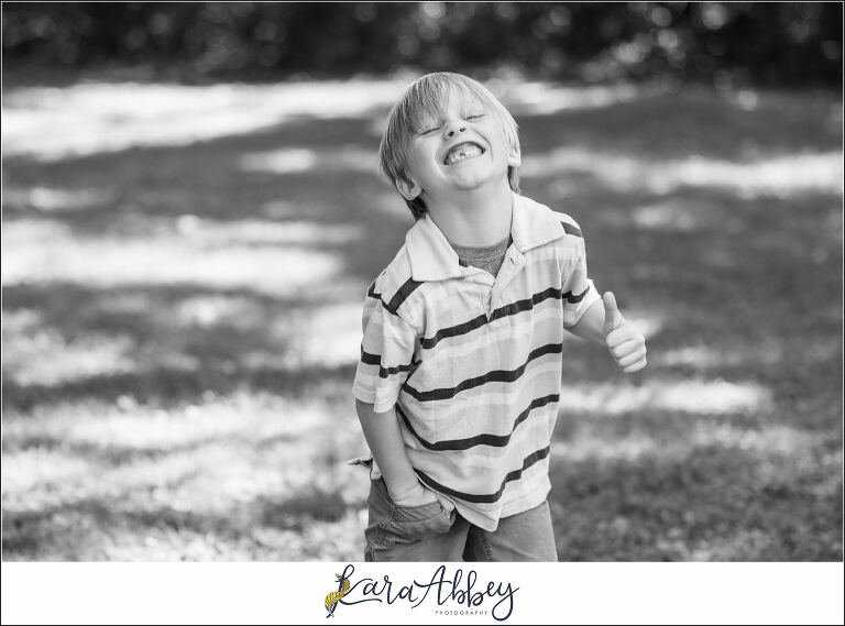 Summer Backyard Half Birthday Portraits in Irwin PA