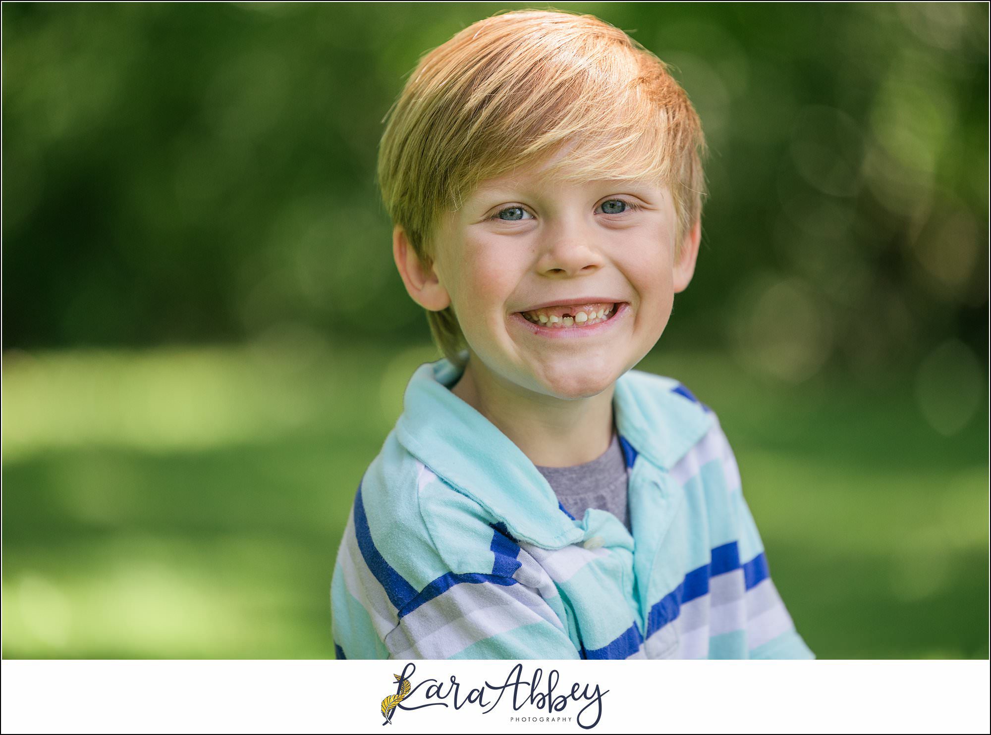 Summer Backyard Half Birthday Portraits in Irwin PA