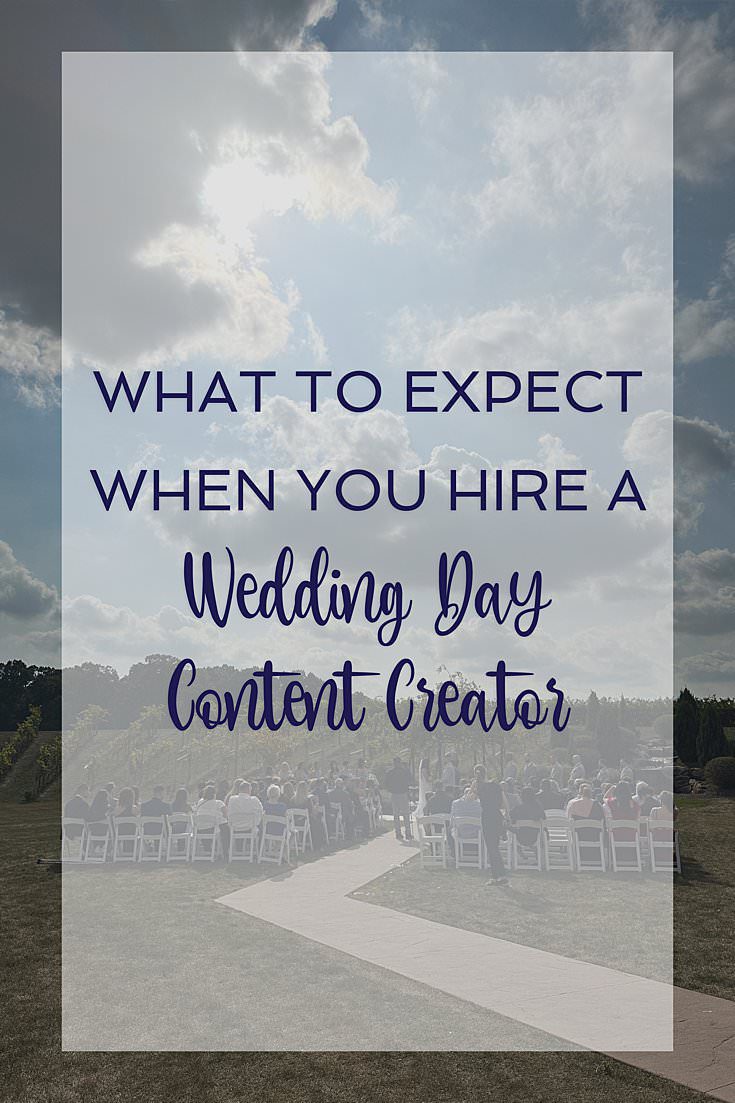 What to Expect When You Hire A Wedding Day Content Creator Pittsburgh PA