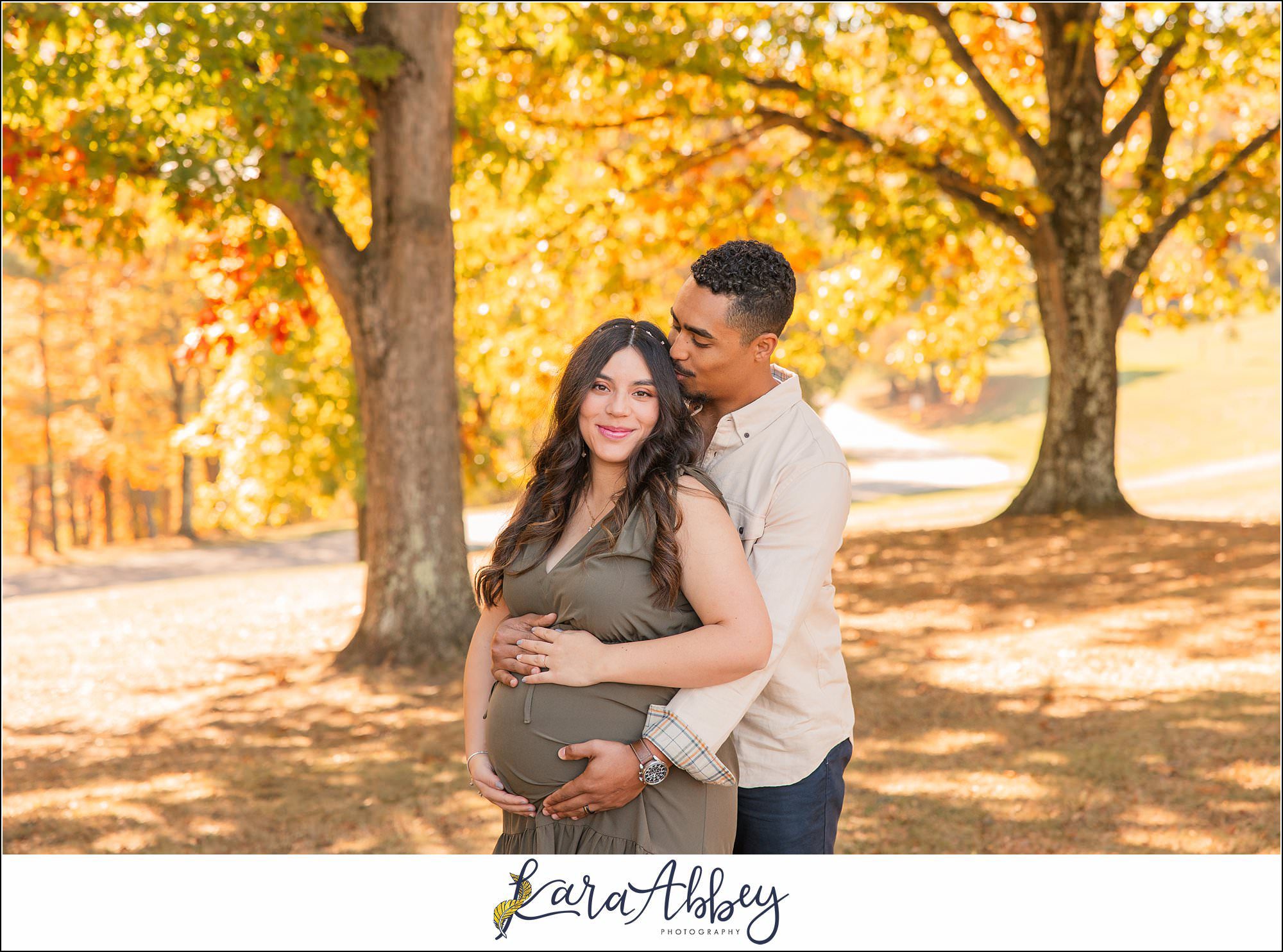 Fall Maternity Portraits at White Oak Park in Irwin, PA