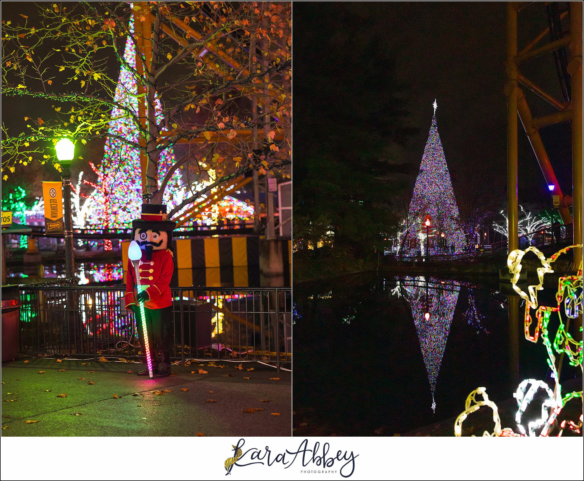 Kennywood Park Holiday Lights 2024 Christmas Event in Pittsburgh