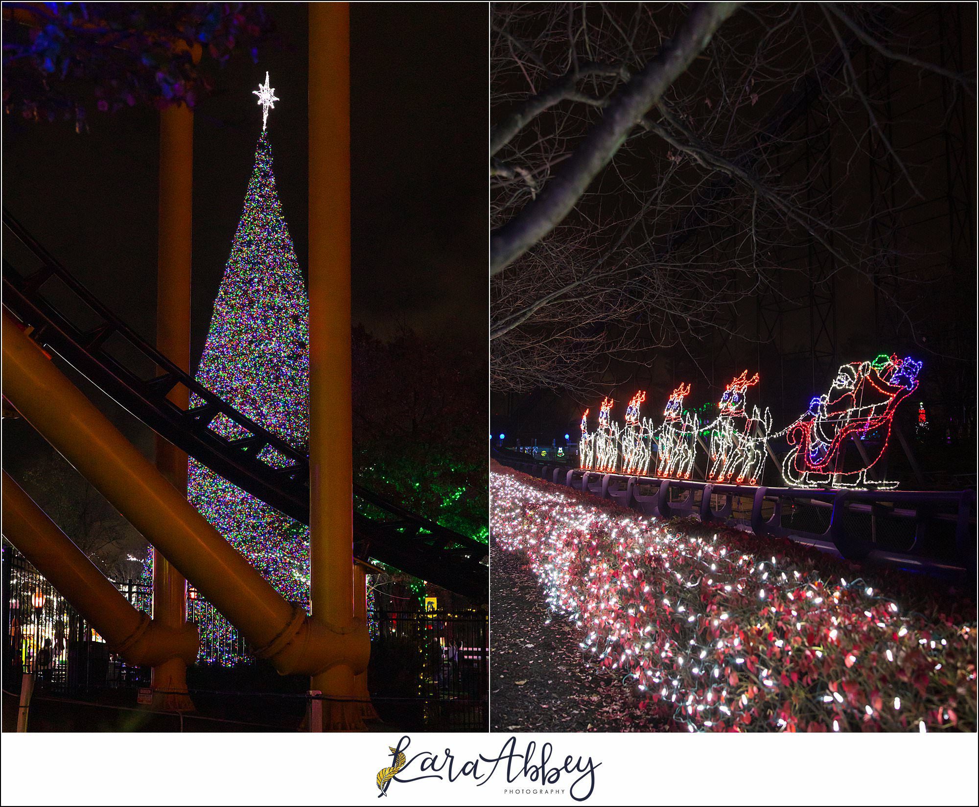 Kennywood Park Holiday Lights 2024 Christmas Event in Pittsburgh