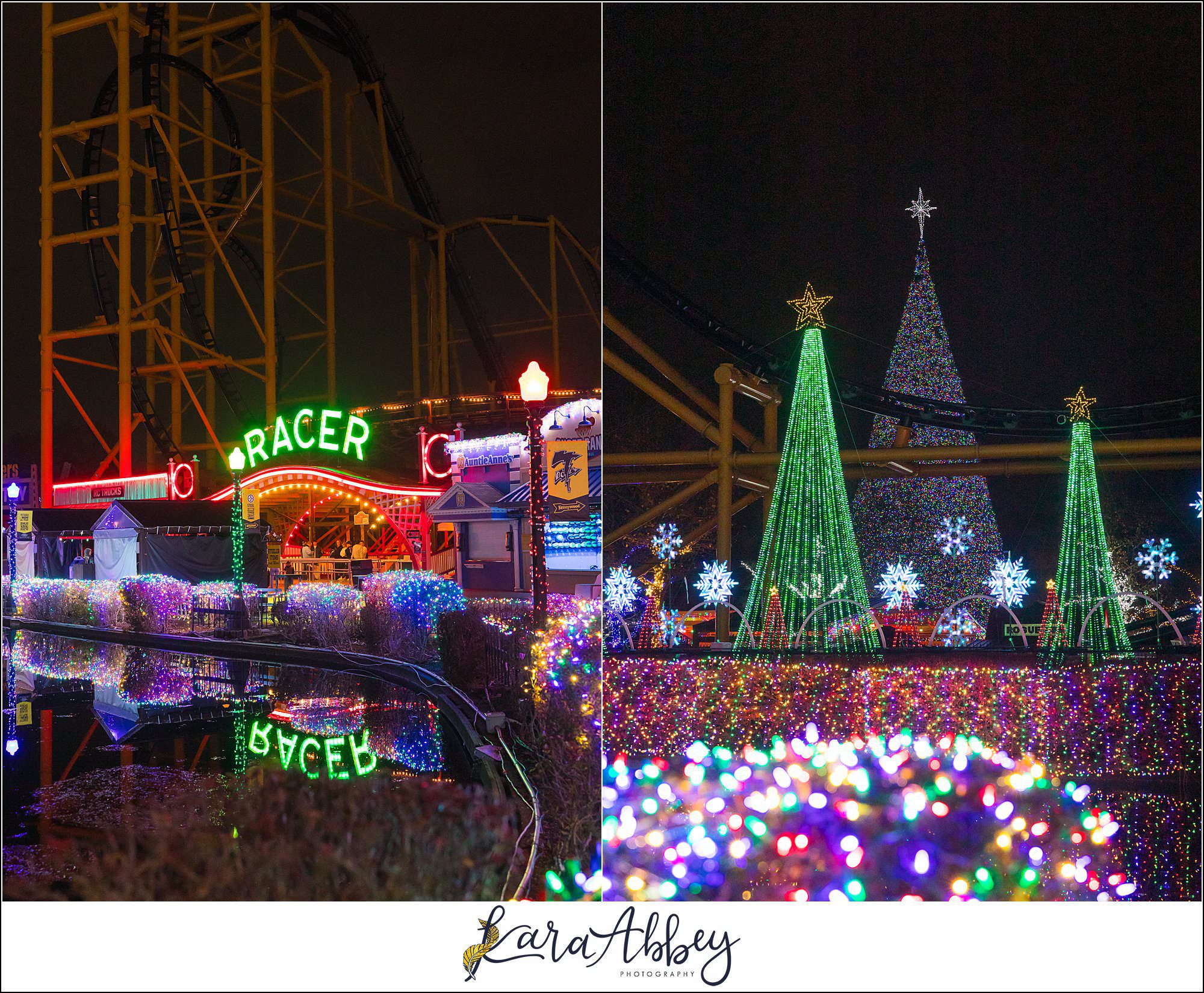 Kennywood Park Holiday Lights 2024 Christmas Event in Pittsburgh
