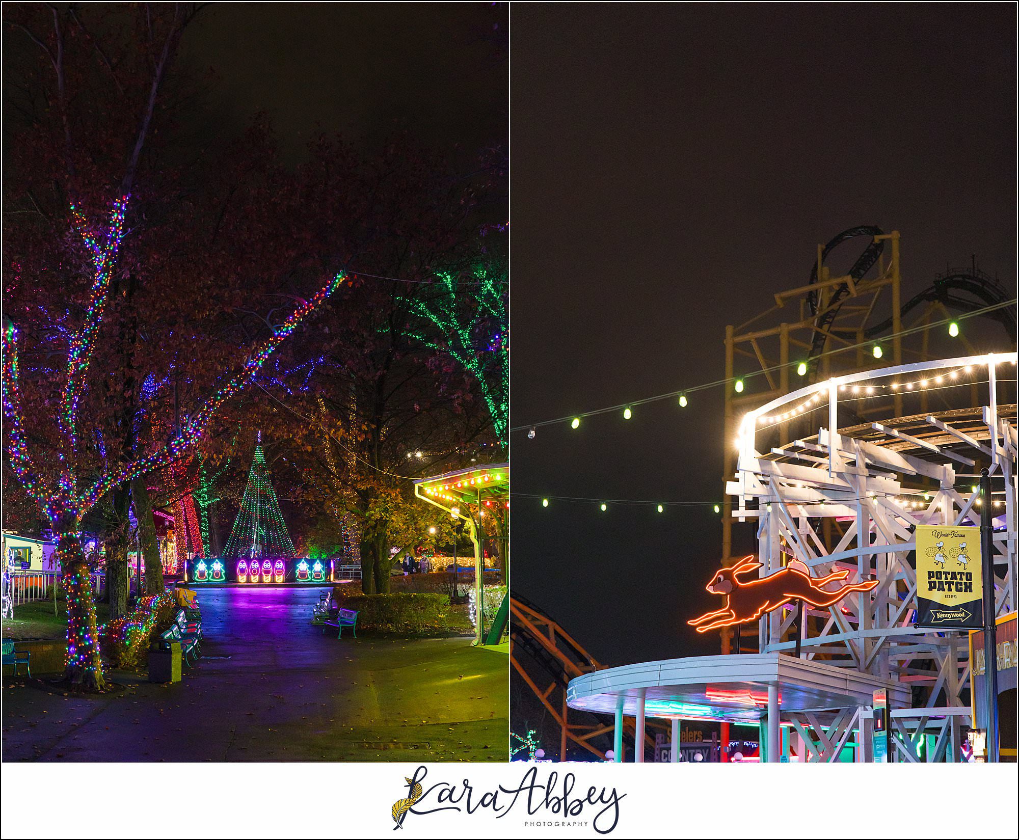 Kennywood Park Holiday Lights 2024 Christmas Event in Pittsburgh