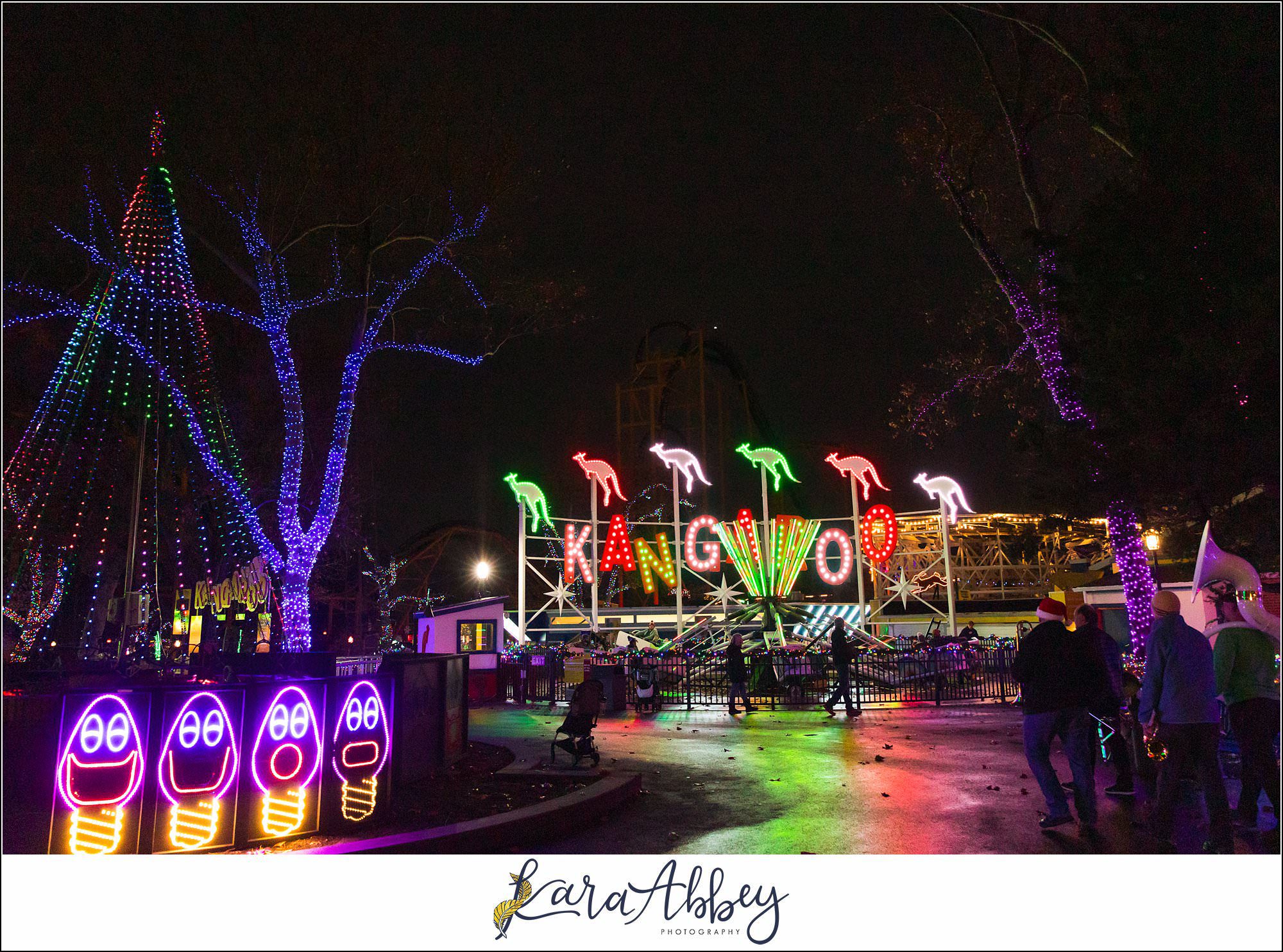 Kennywood Park Holiday Lights 2024 Christmas Event in Pittsburgh