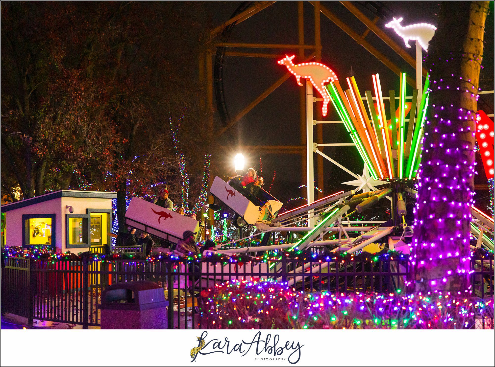 Kennywood Park Holiday Lights 2024 Christmas Event in Pittsburgh