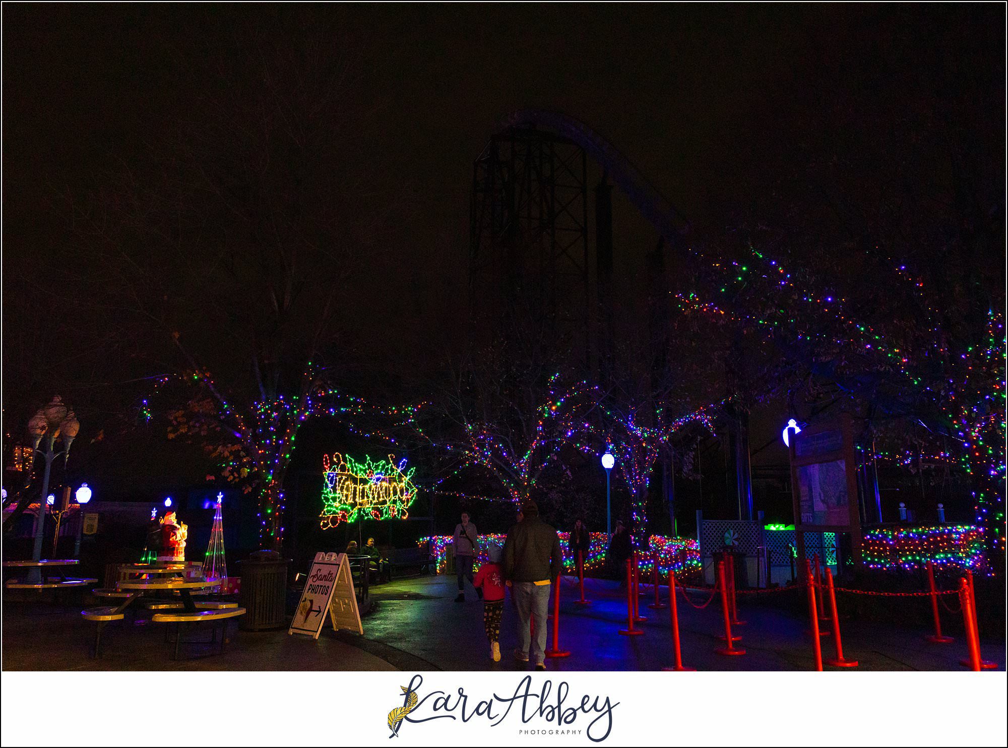 Kennywood Park Holiday Lights 2024 Christmas Event in Pittsburgh