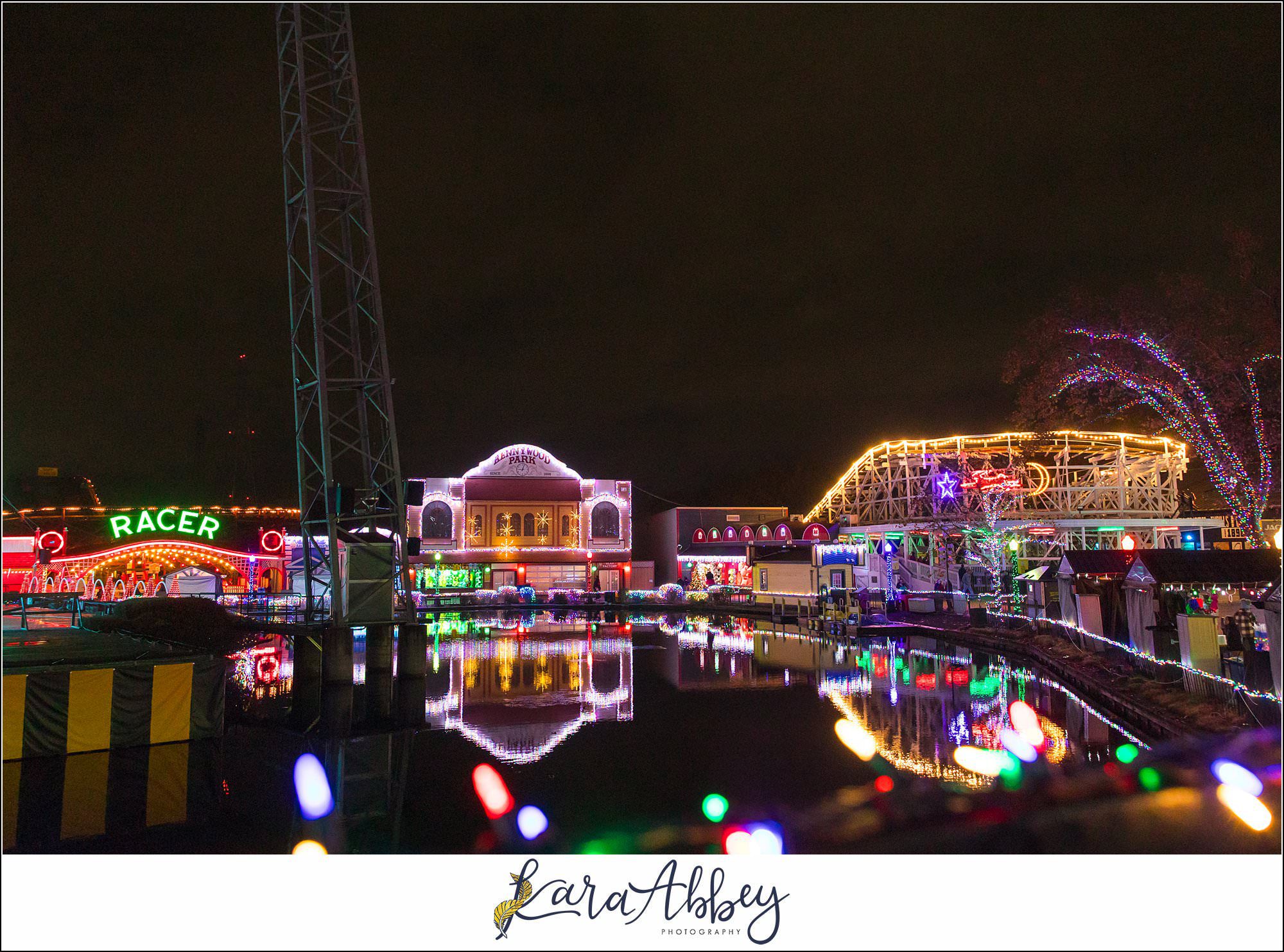 Kennywood Park Holiday Lights 2024 Christmas Event in Pittsburgh