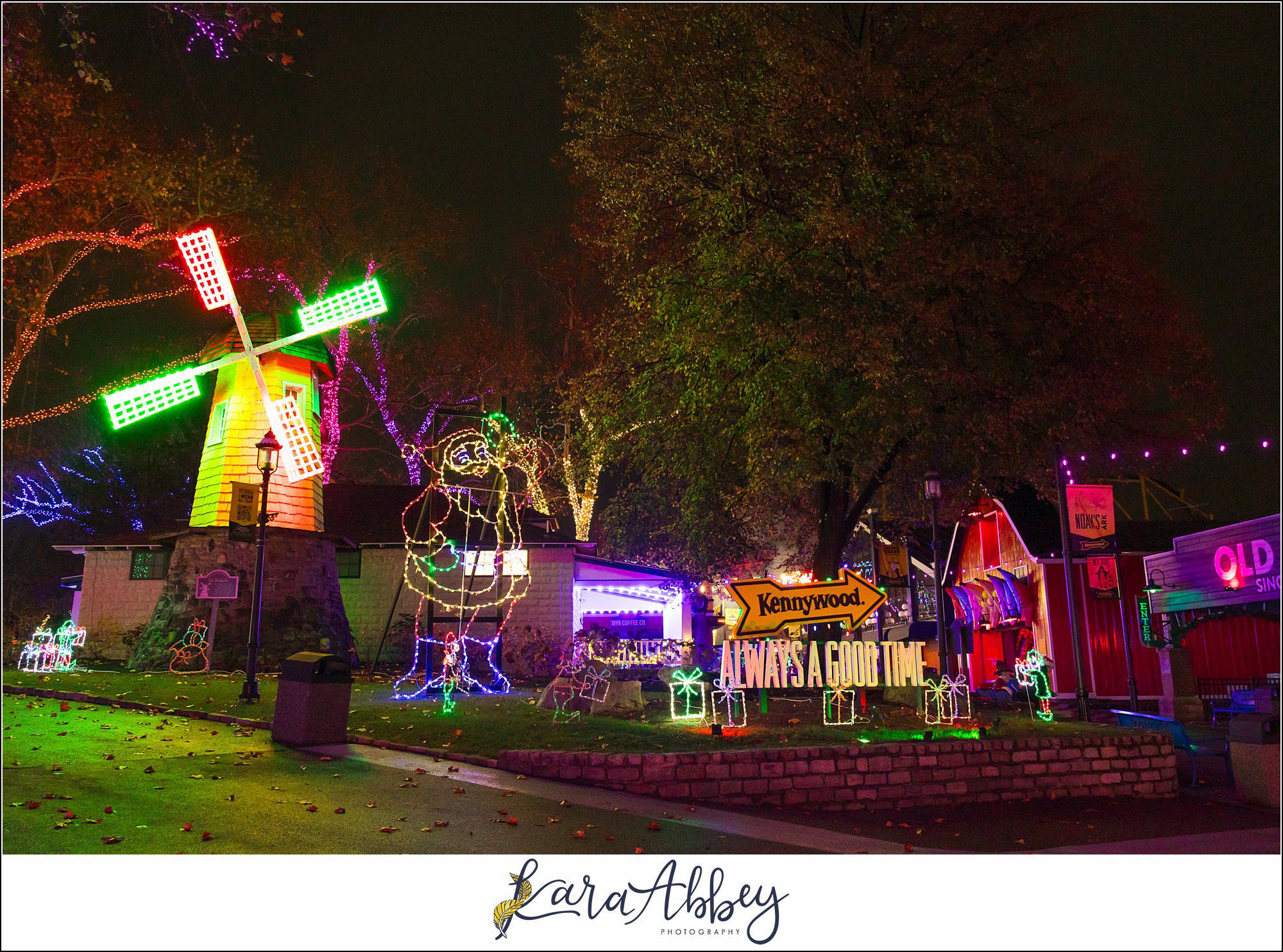 Kennywood Park Holiday Lights 2024 Christmas Event in Pittsburgh