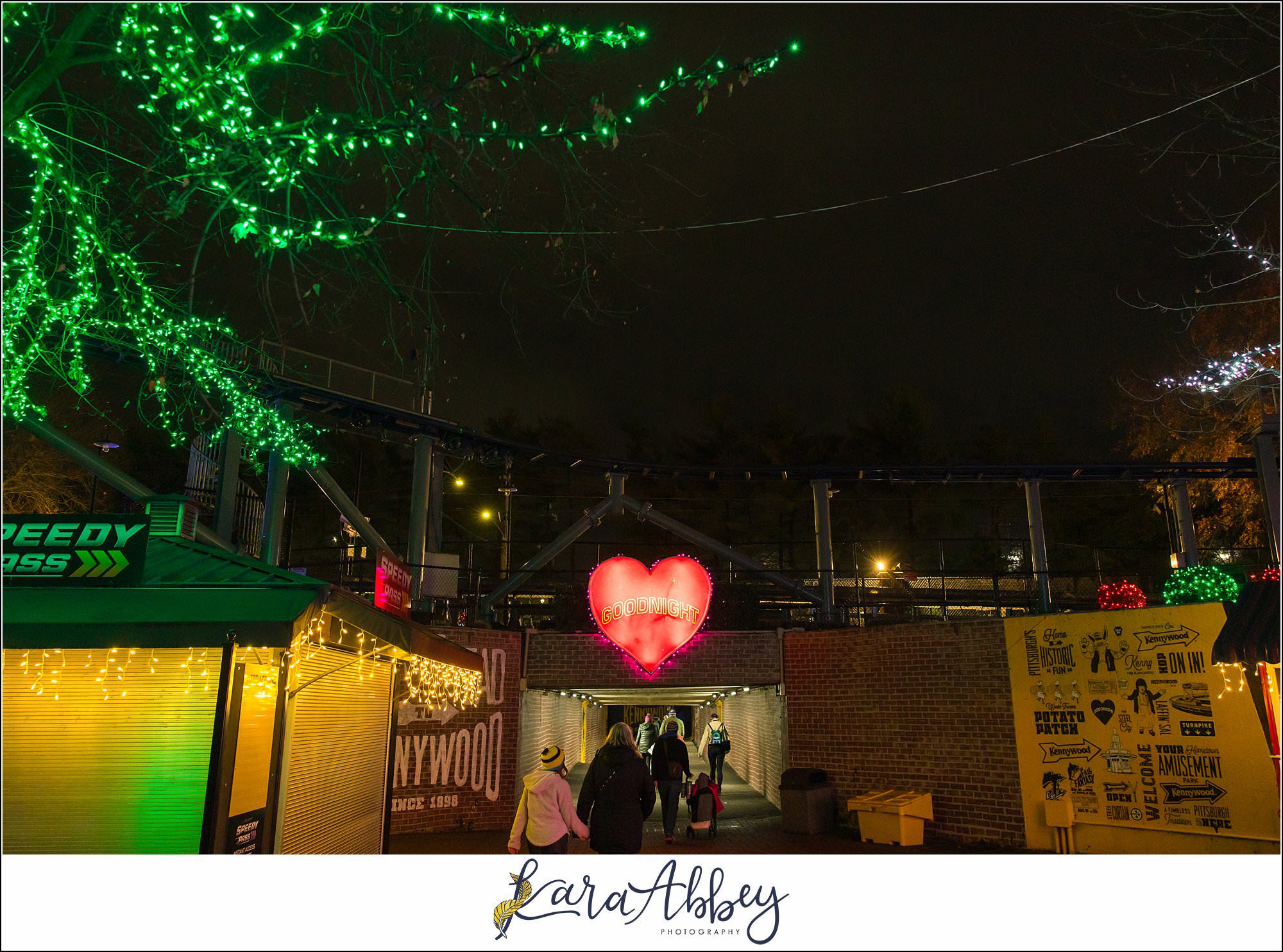 Kennywood Park Holiday Lights 2024 Christmas Event in Pittsburgh