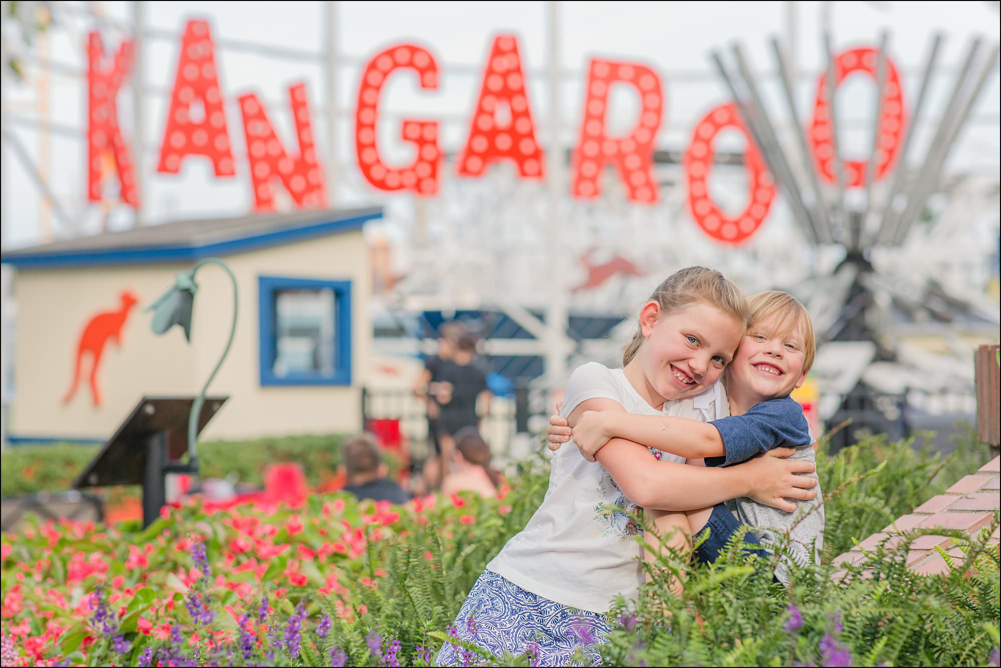 Family Photos at Kennywood Park The Roller Coaster Family XscreamThrills