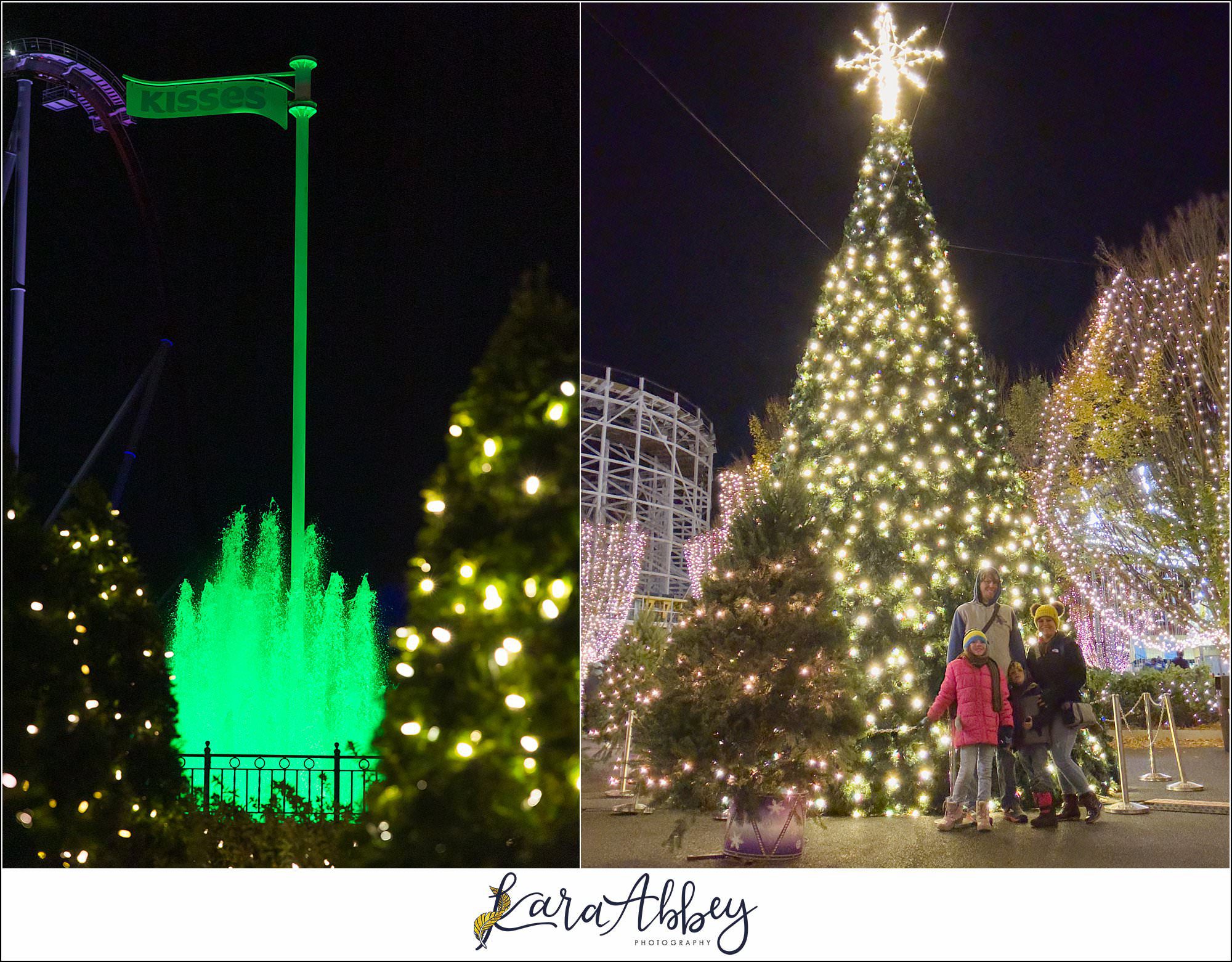 Hersheypark Christmas Candylane The Adventuring Abbeys Family Vlog