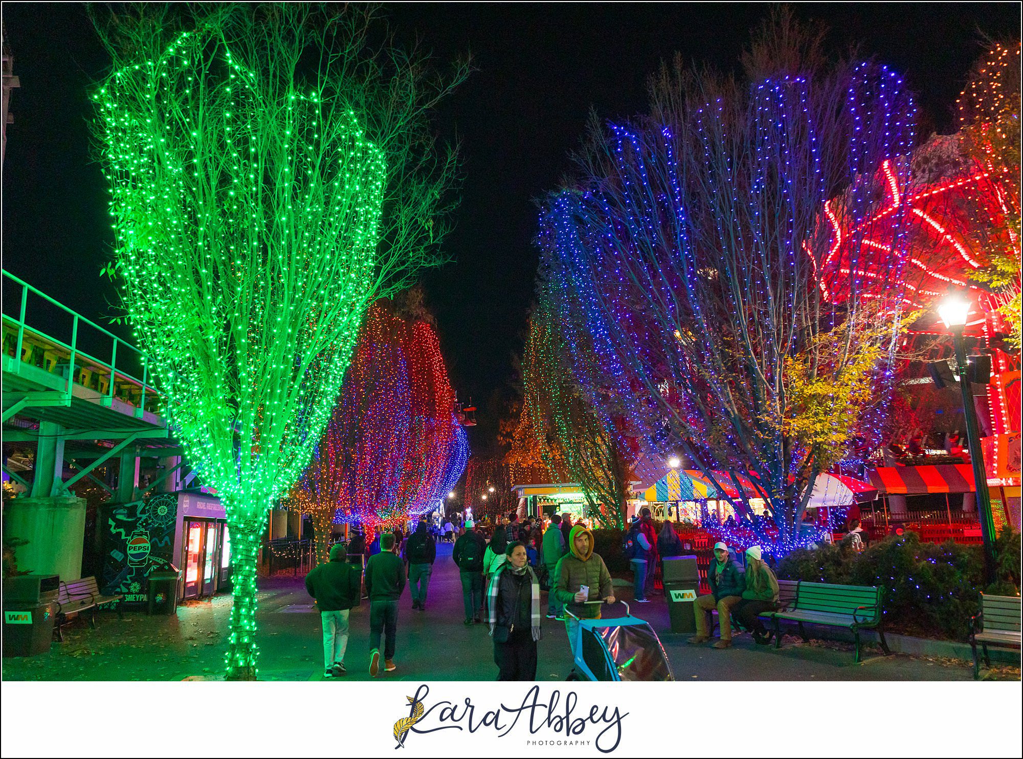 Hersheypark Christmas Candylane The Adventuring Abbeys Family Vlog