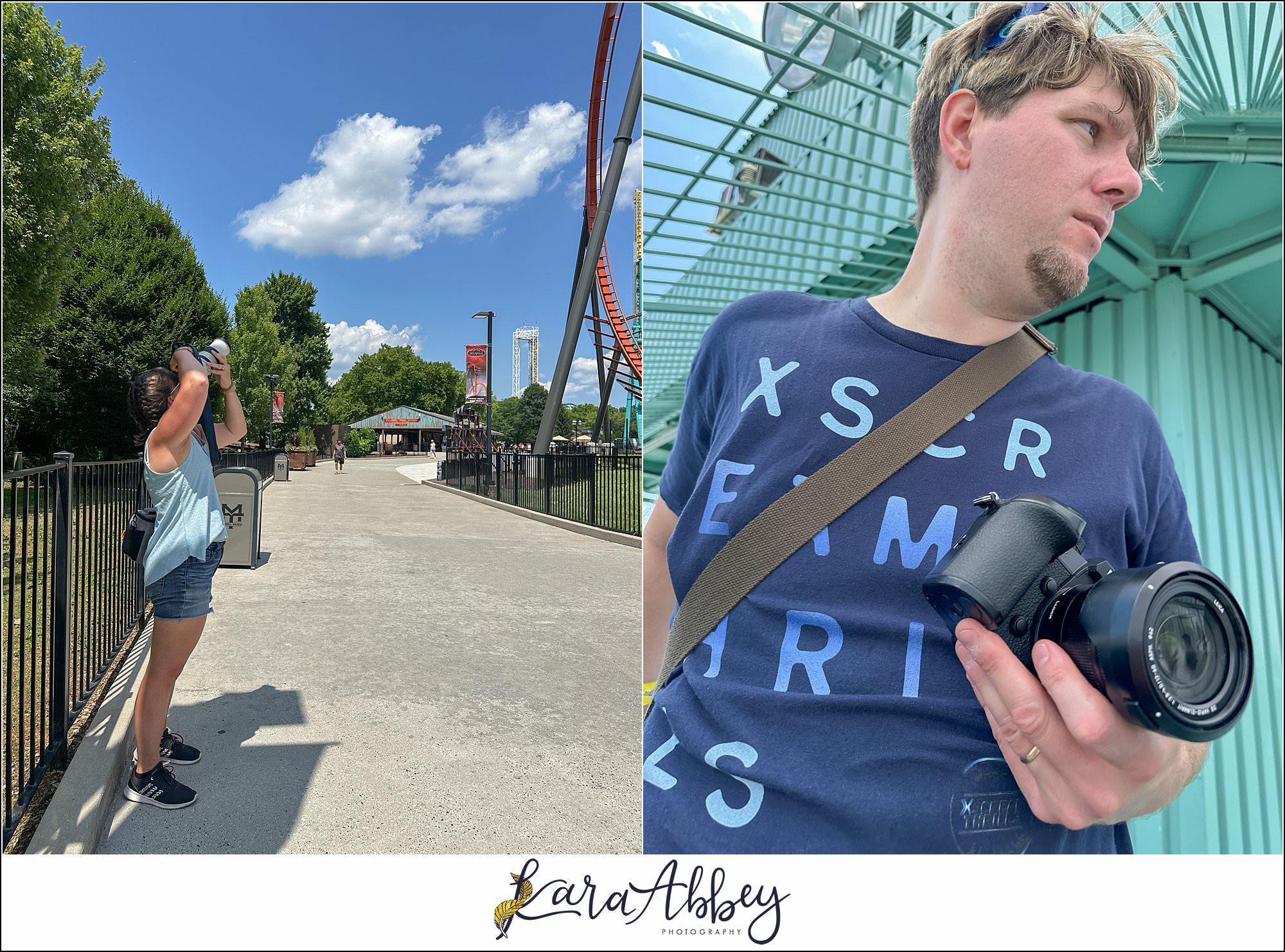 Behind the Scenes as a Roller Coaster Photographer and Content Creator in Irwin PA