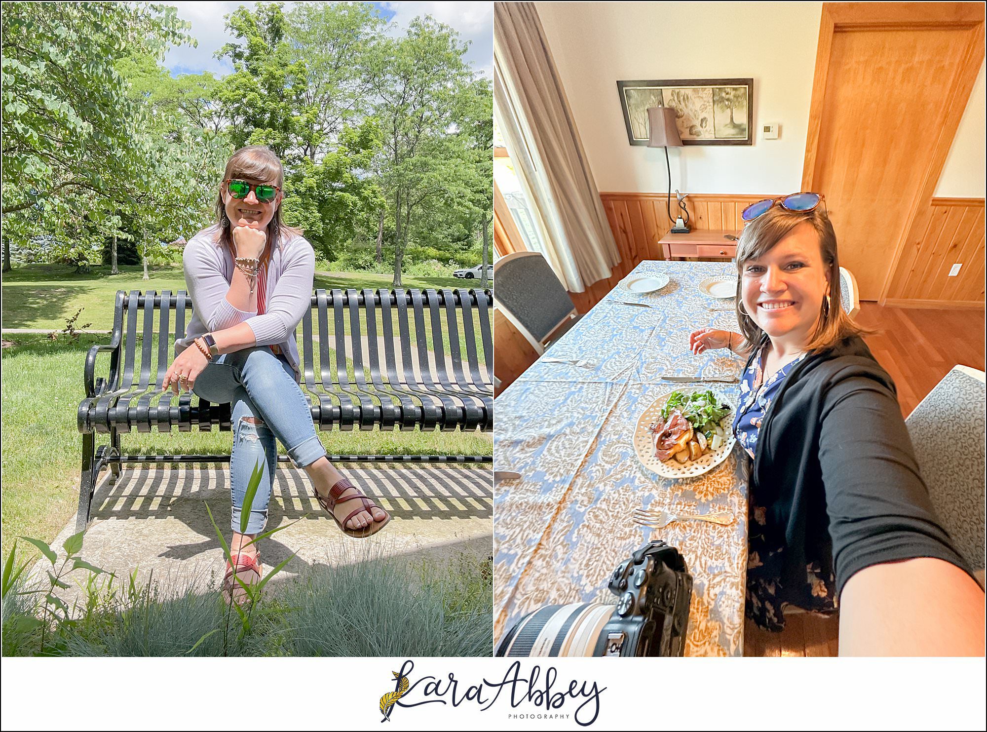 Behind the Scenes as a Wedding Photographer and Wedding Day Content Creator in Irwin PA