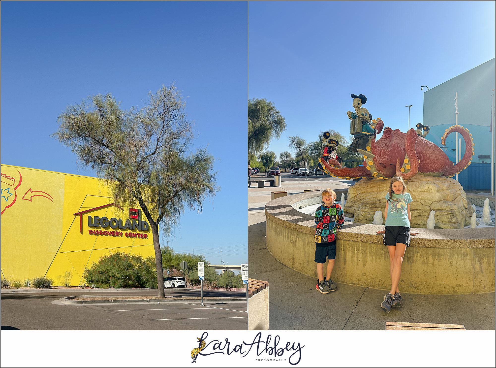 Legoland Discovery Center in Phoenix, AZ with the Adventuring Abbeys