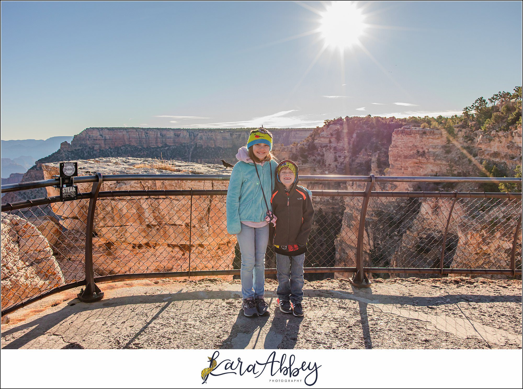 The Grand Canyon with the Adventuring Abbeys Family Vlog